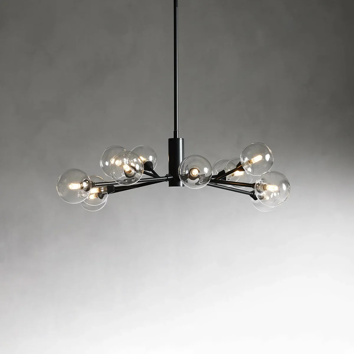 Moder Apollo Glass Ball Round Chandelier - 36¡å, All Products, Chandelier, Glass, Moder Apollo Series- Chandelier1-Luxehomezone