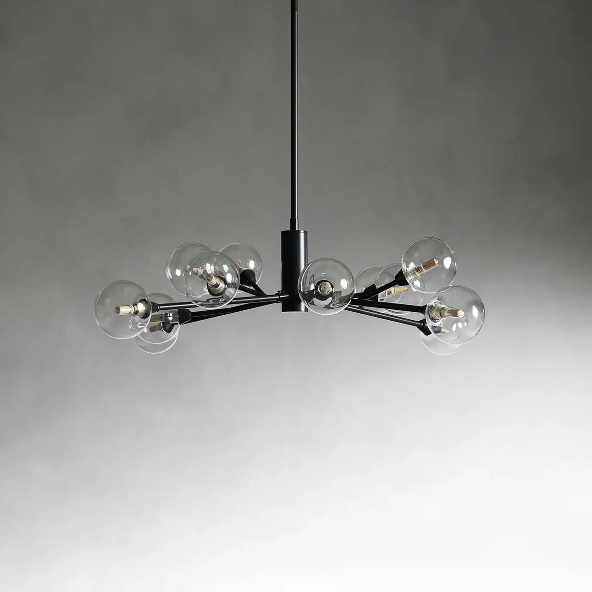 Moder Apollo Glass Ball Round Chandelier - 36¡å, All Products, Chandelier, Glass, Moder Apollo Series- Chandelier1-Luxehomezone
