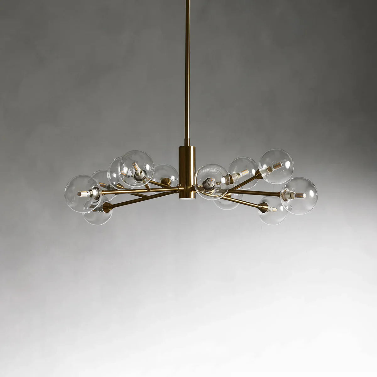 Moder Apollo Glass Ball Round Chandelier - 36¡å, All Products, Chandelier, Glass, Moder Apollo Series- Chandelier1-Luxehomezone