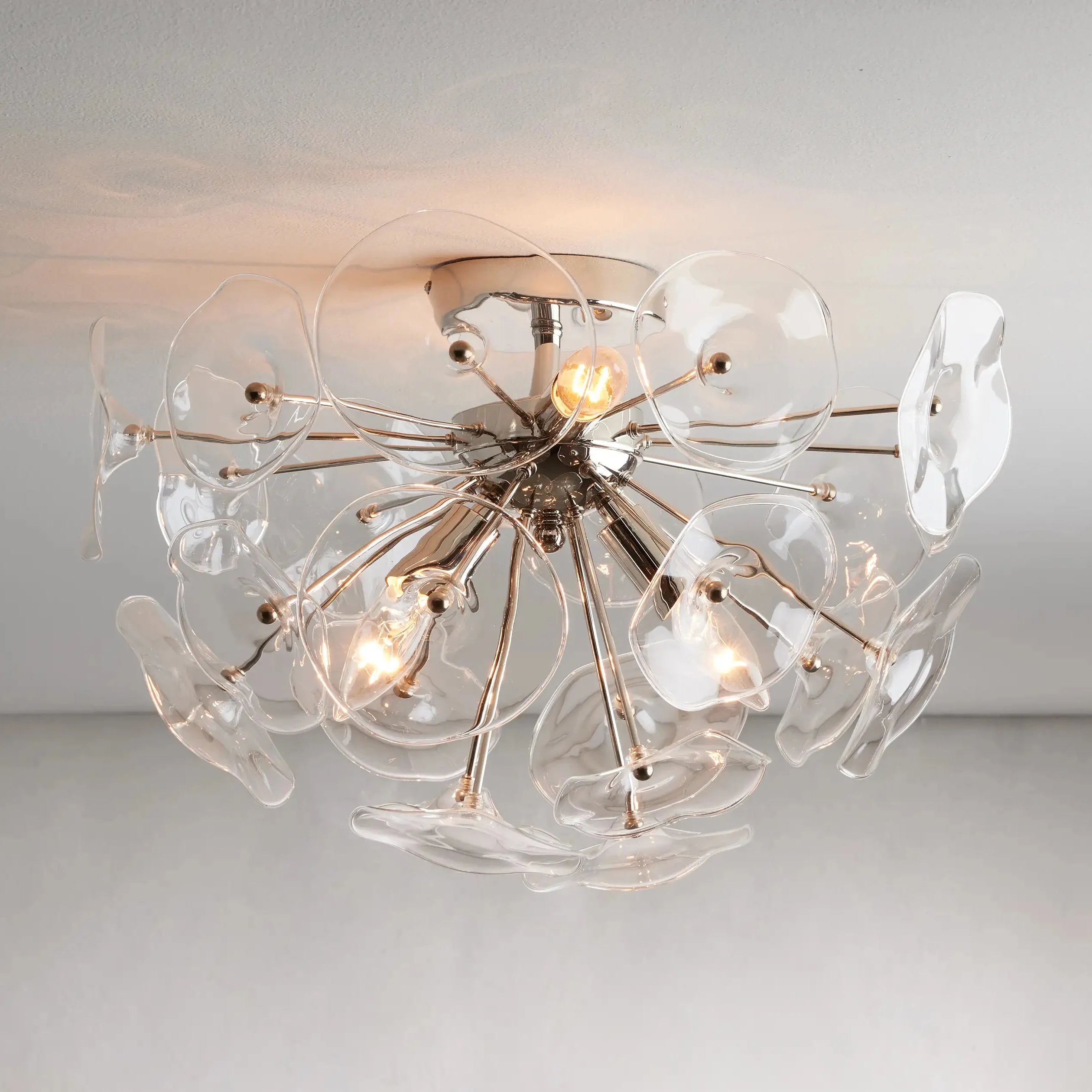 Nily Glass Flush Mount