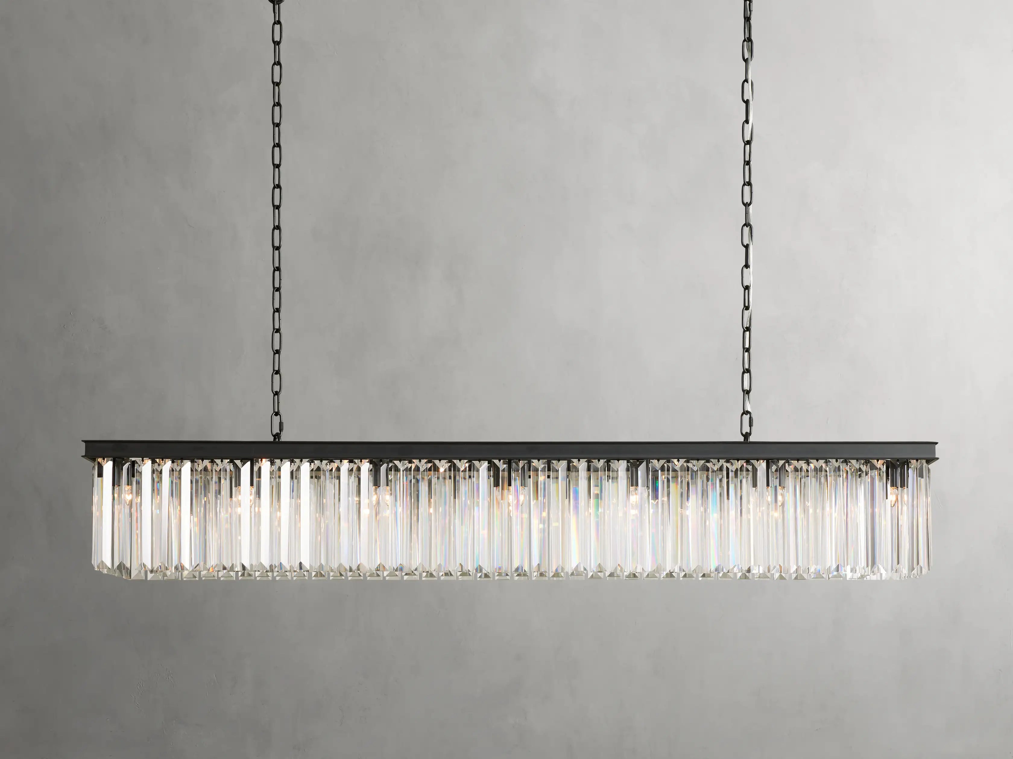 Leyland Rectangular Chandelier 60"