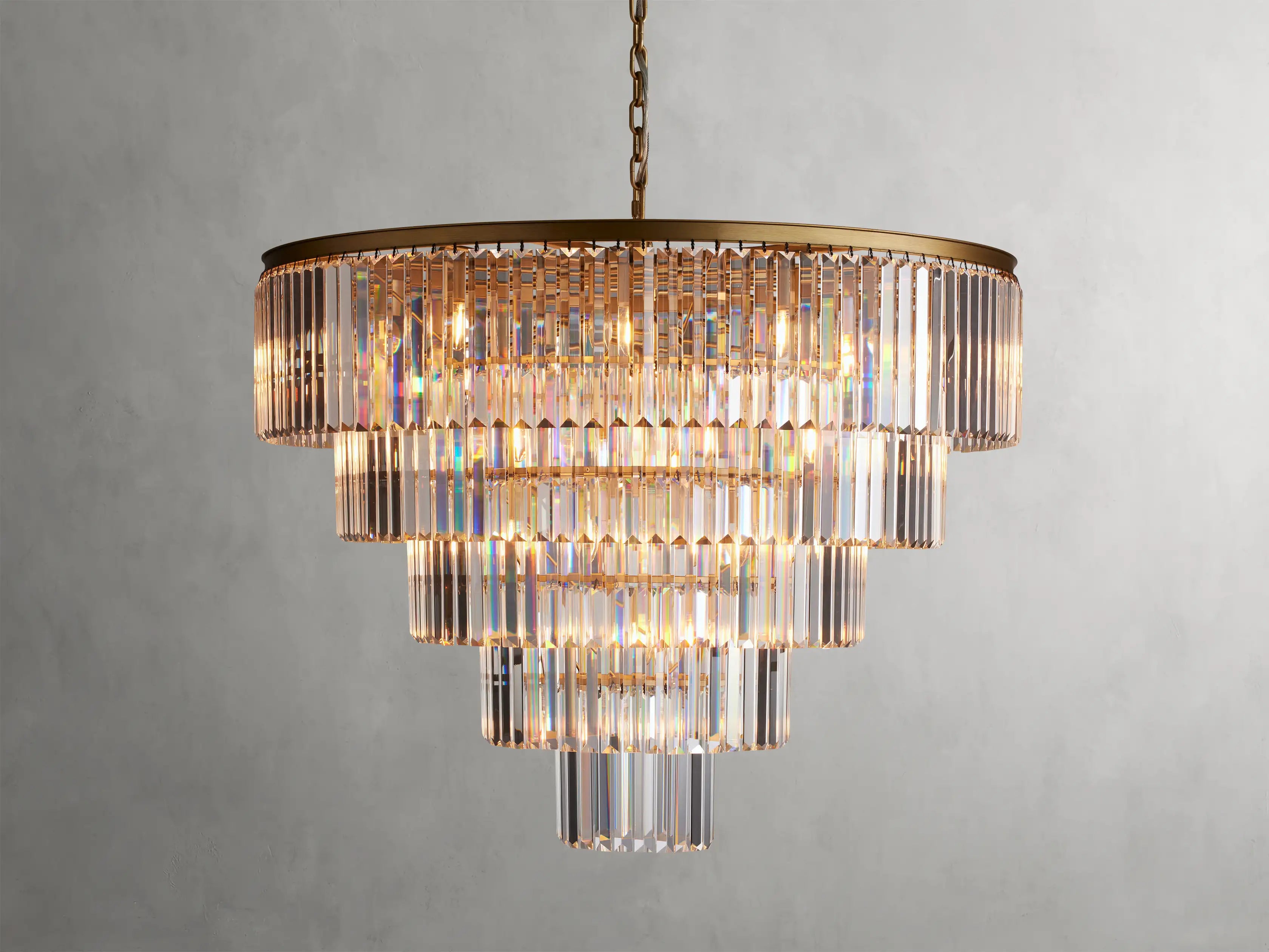 Leyland Tiered Round Chandelier