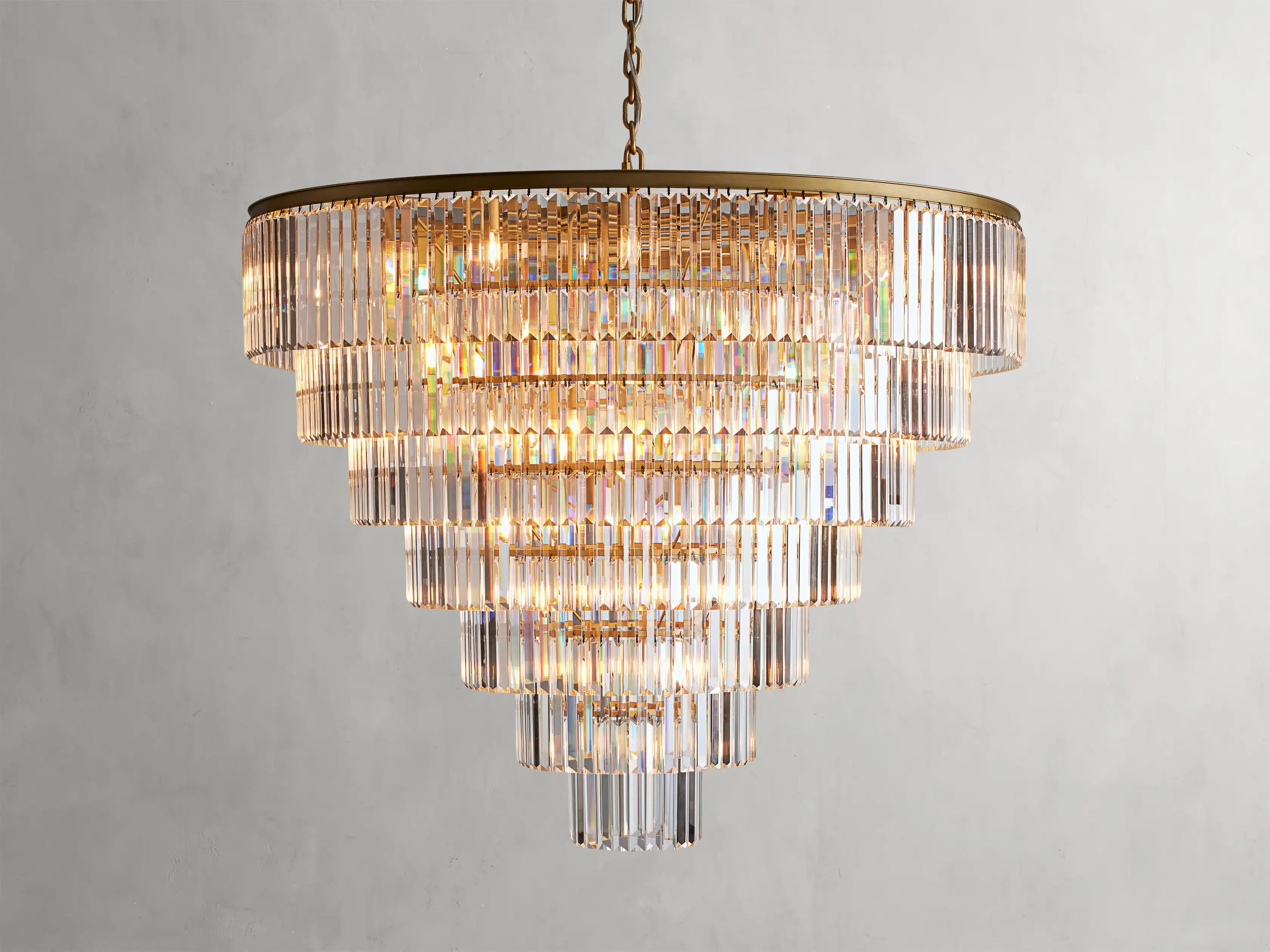 Leyland Tiered Round Chandelier