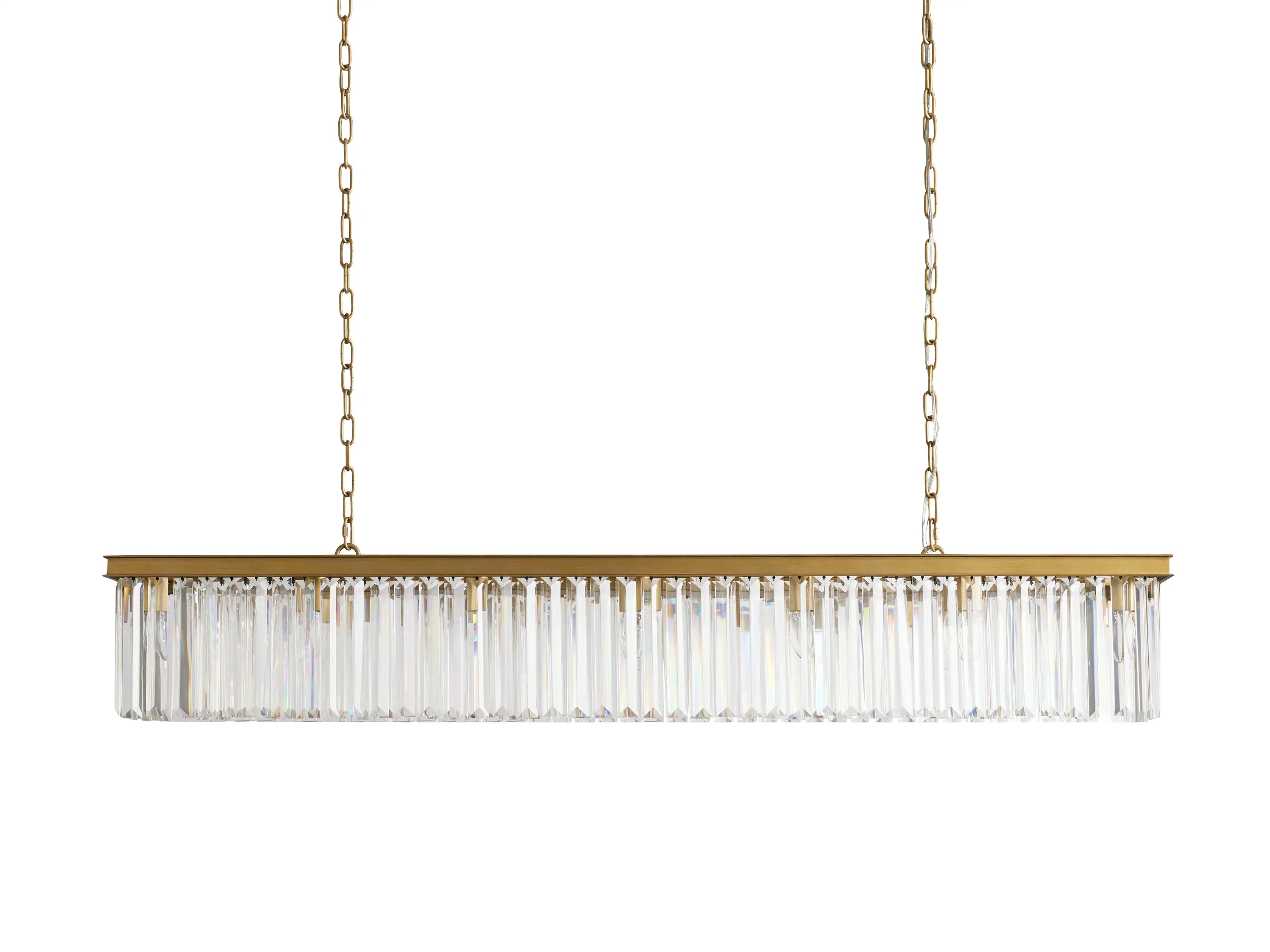 Leyland Rectangular Chandelier 60"