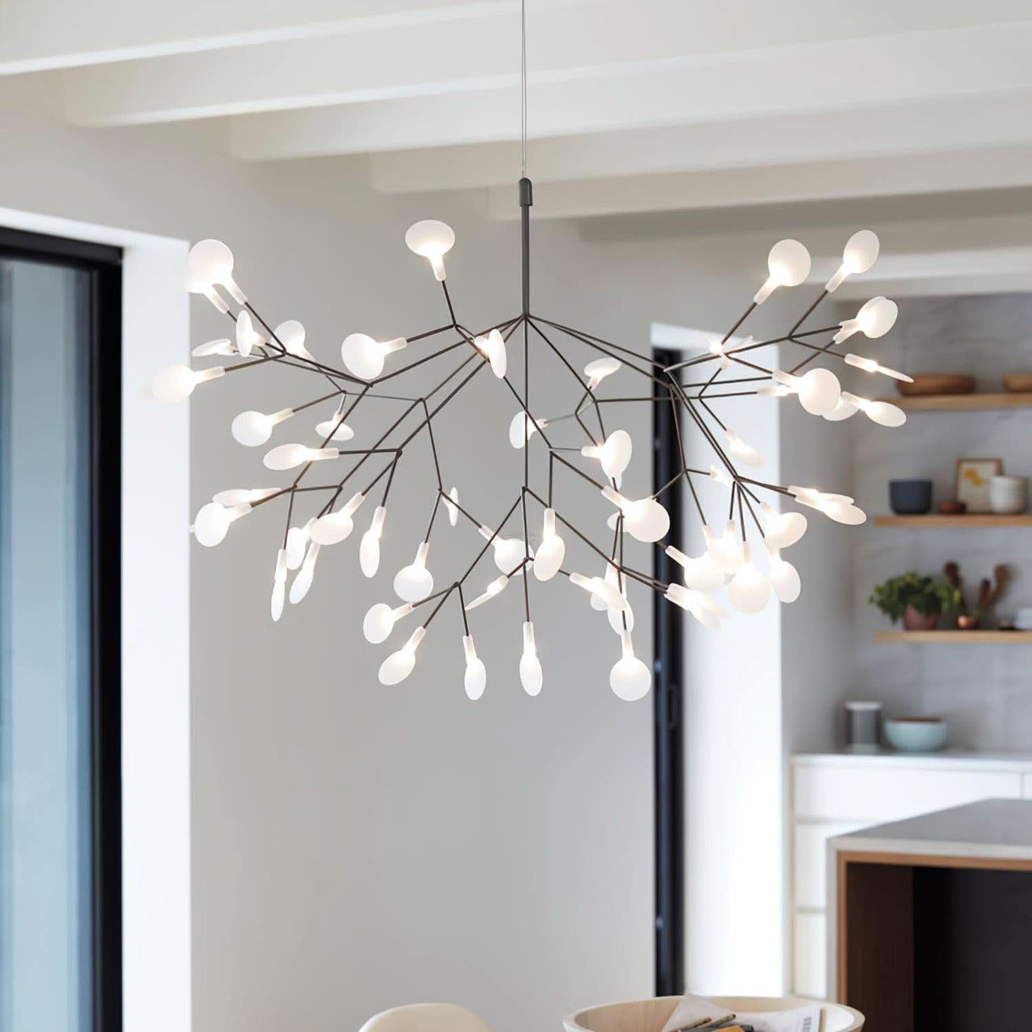 Black Firefly LED Chandelier 20''/29''/40''/60'' - Luxehomezone