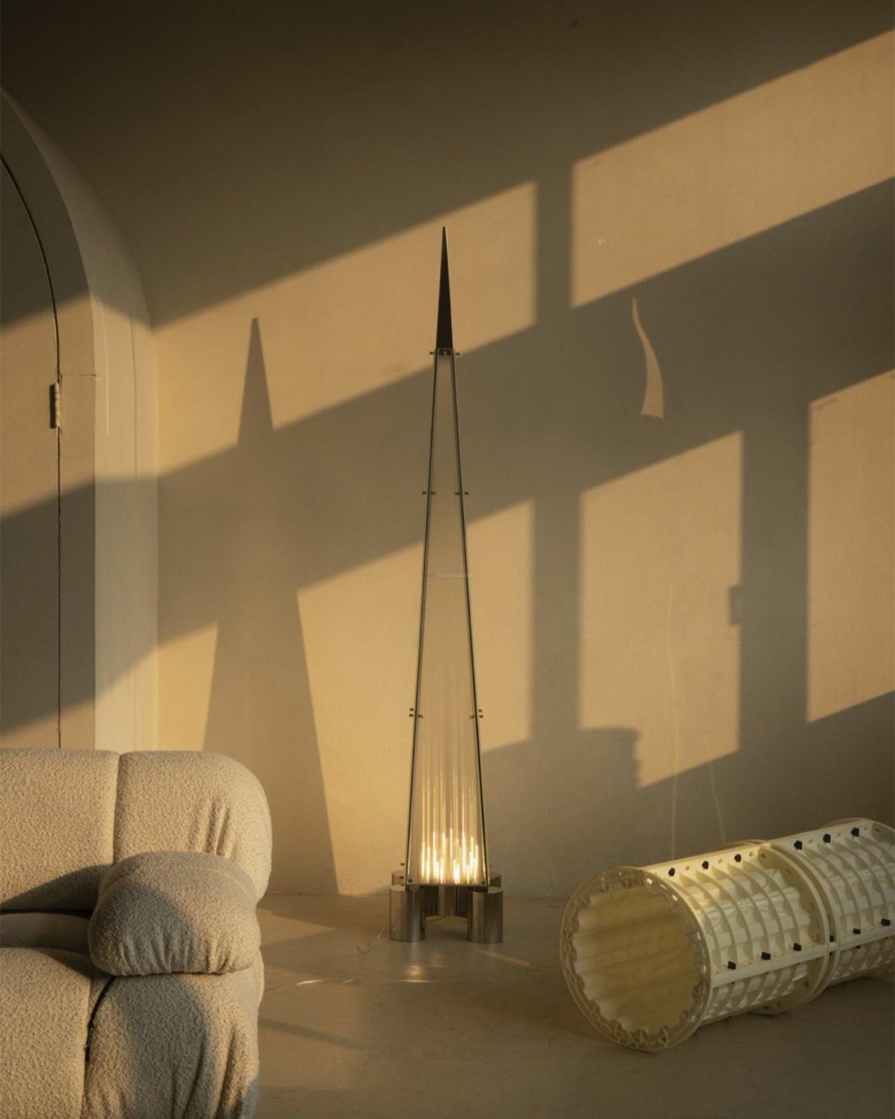 Fragment Floor Lamp  ∅ 12.5″ - Pillar-1-Luxehomezone