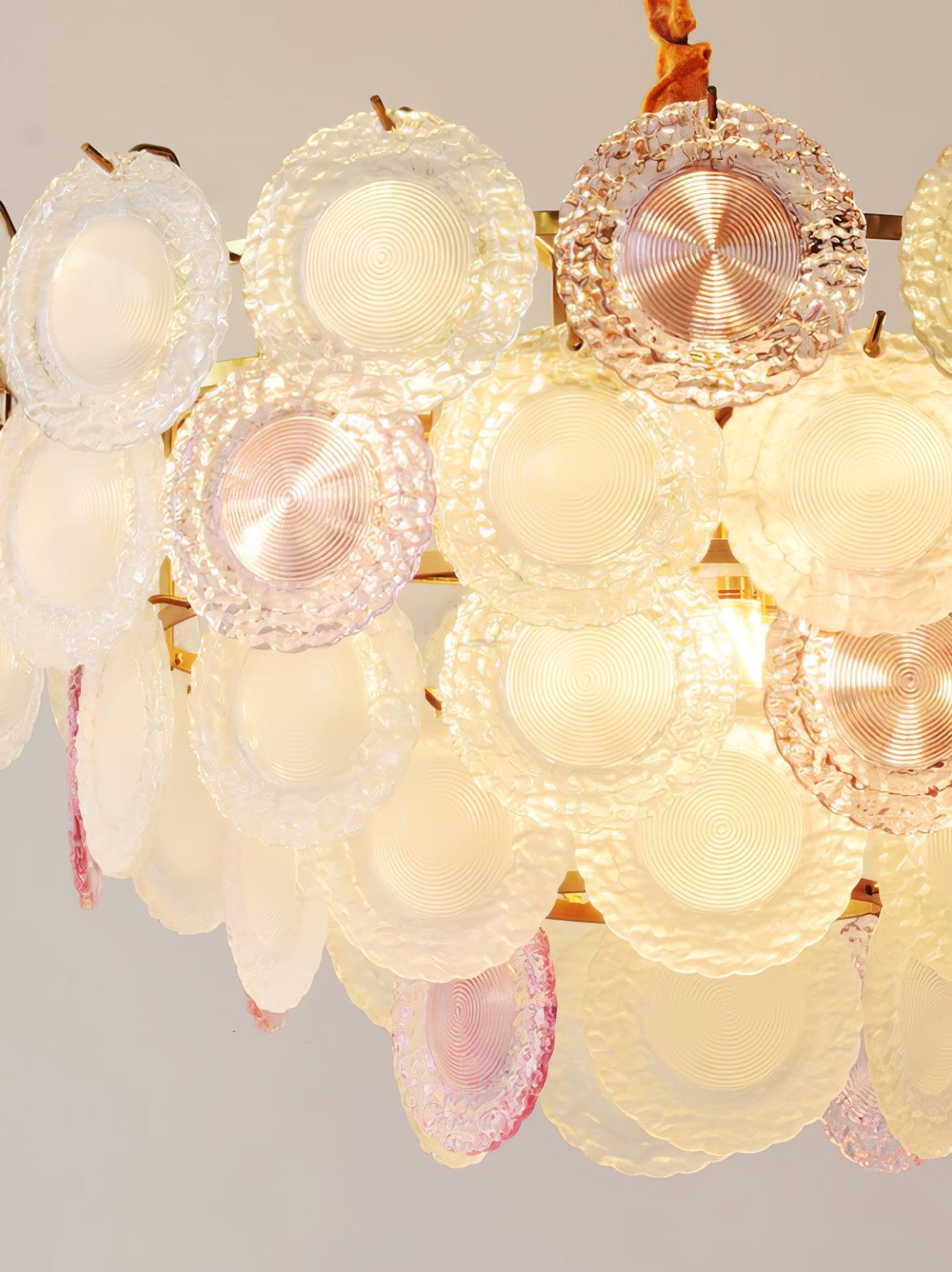 Rainbow Chandelier with Round/Long canopy - Luxehomezone