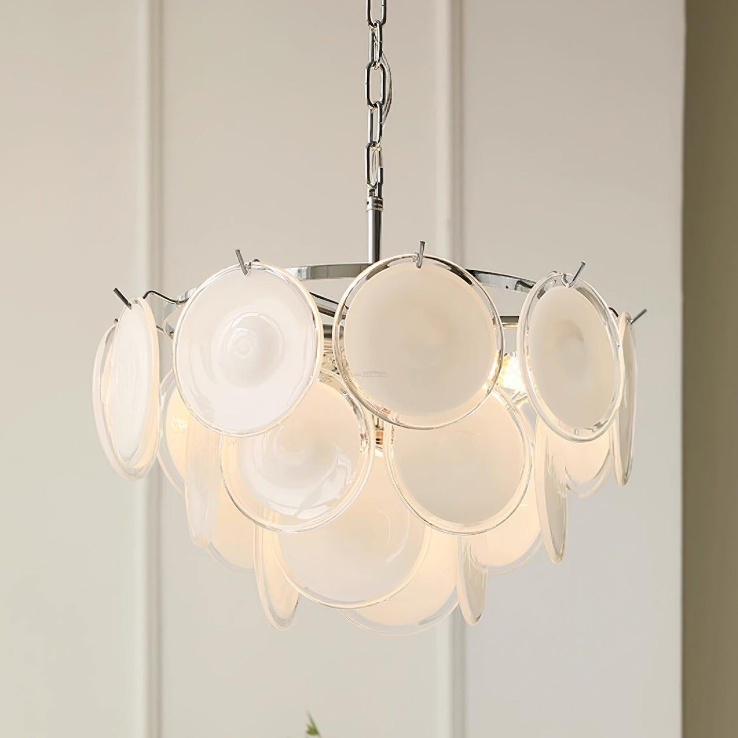 Bettina Murano Chandelier  ∅ 19.6″ - Cylinder-1-Luxehomezone