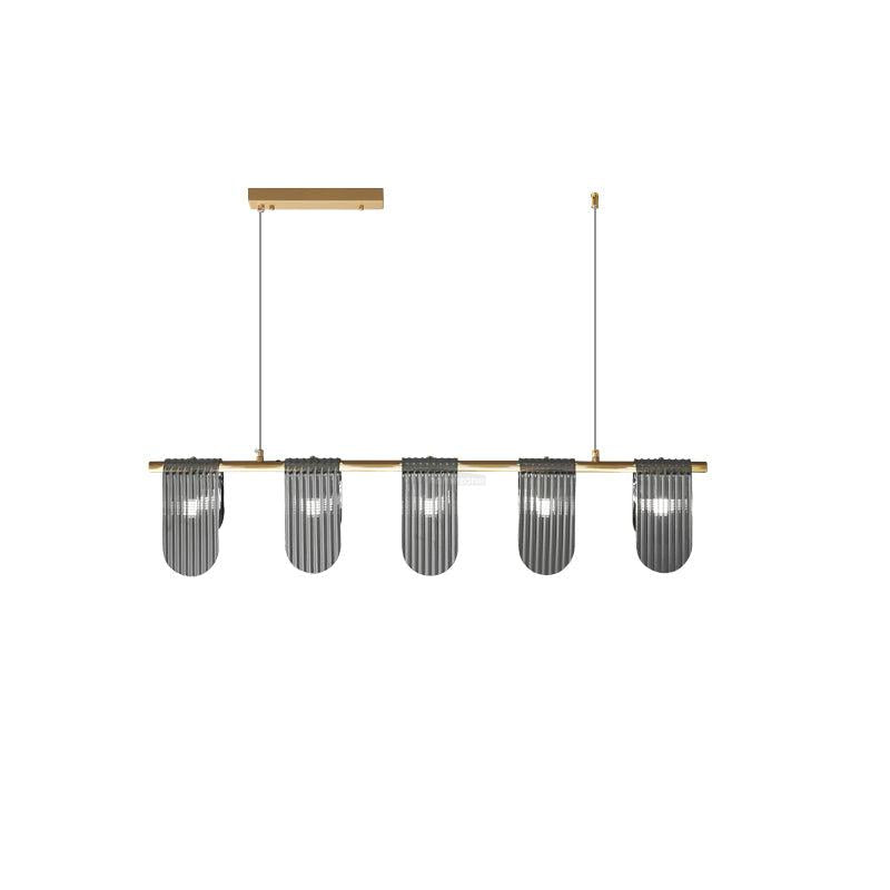Folioles Brass Chandelier with 6/9/12 lamps - -1-Luxehomezone