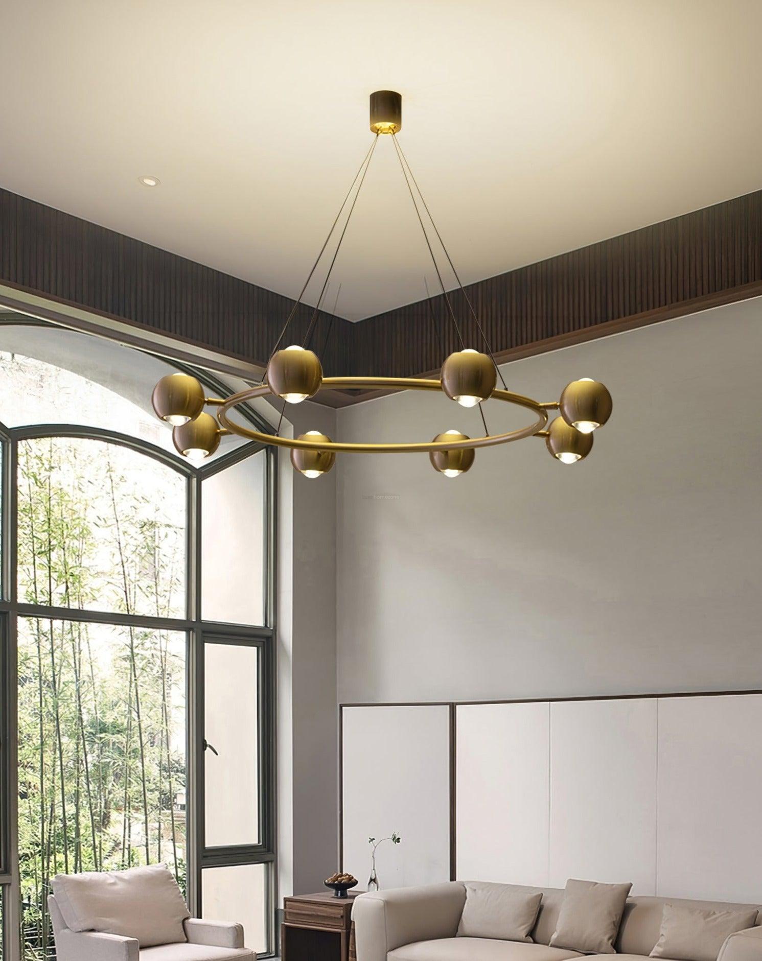 Callisto Chandelier ∅ 21.7″ - Marshmallow-1-Luxehomezone