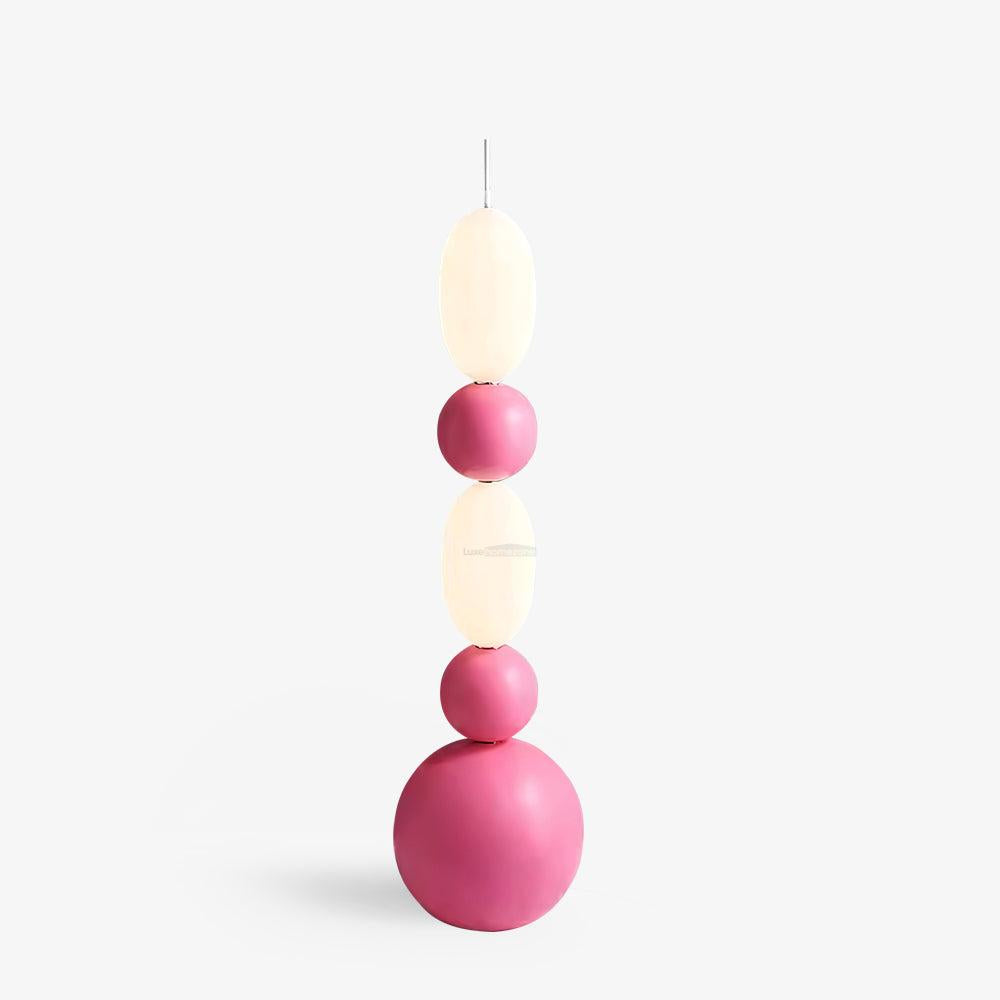 Bola Floor Lamp  ∅ 15.7″ - Lava-1-Luxehomezone