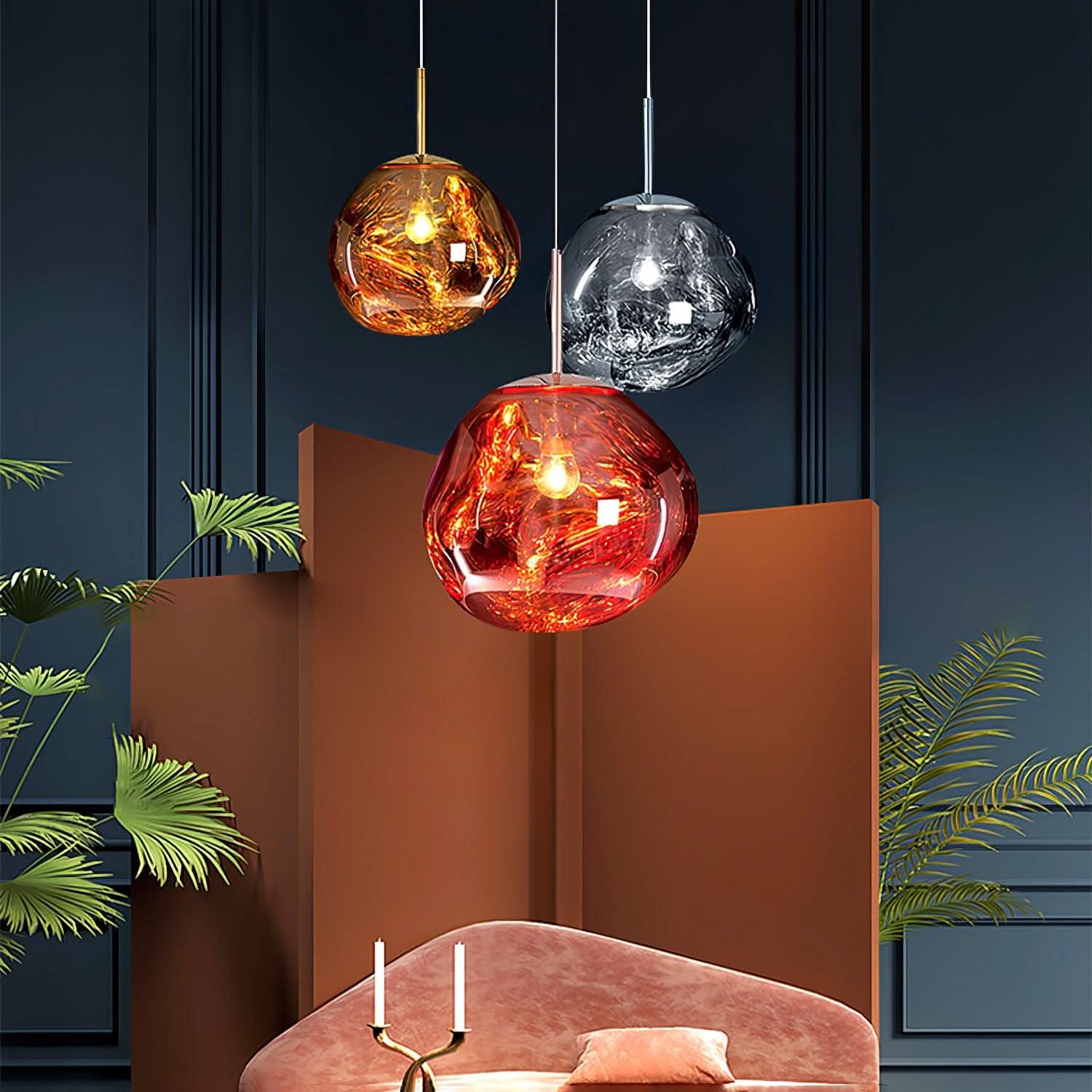 Lava Round Pendant - Luxehomezone