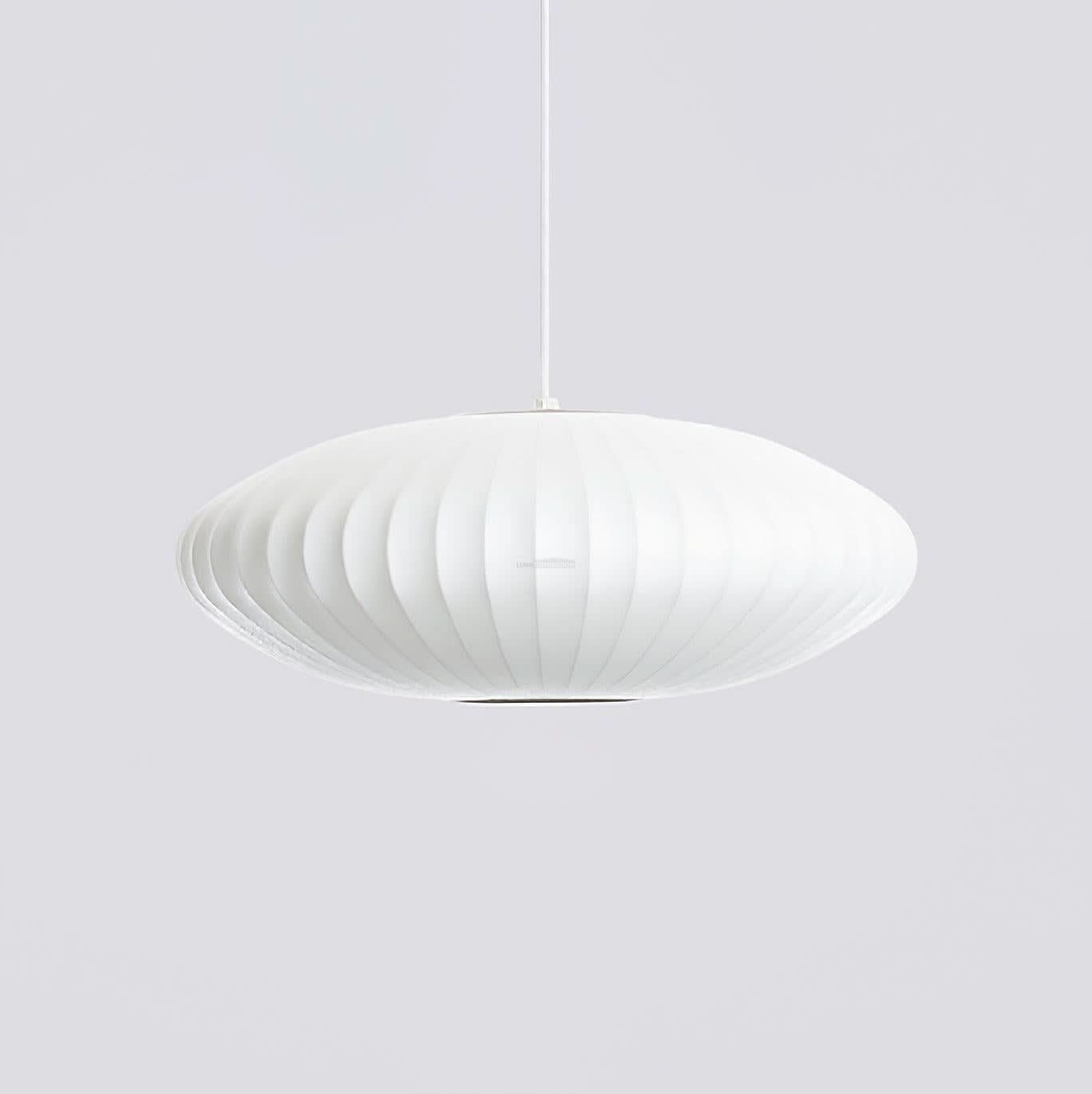 Bubble Pendant Light with Artificial Silk Lampshade - Luxehomezone