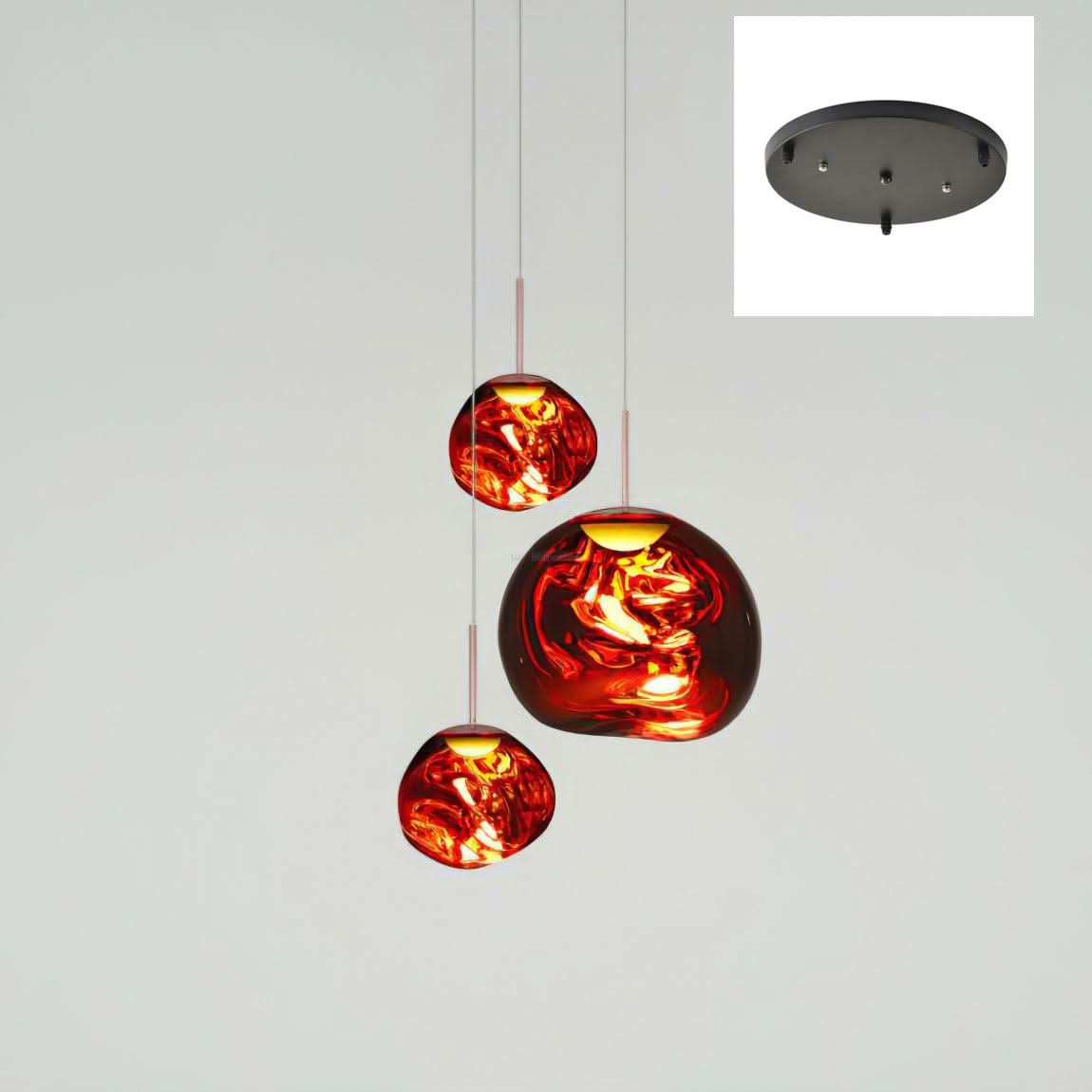 Lava Round Pendant - Luxehomezone