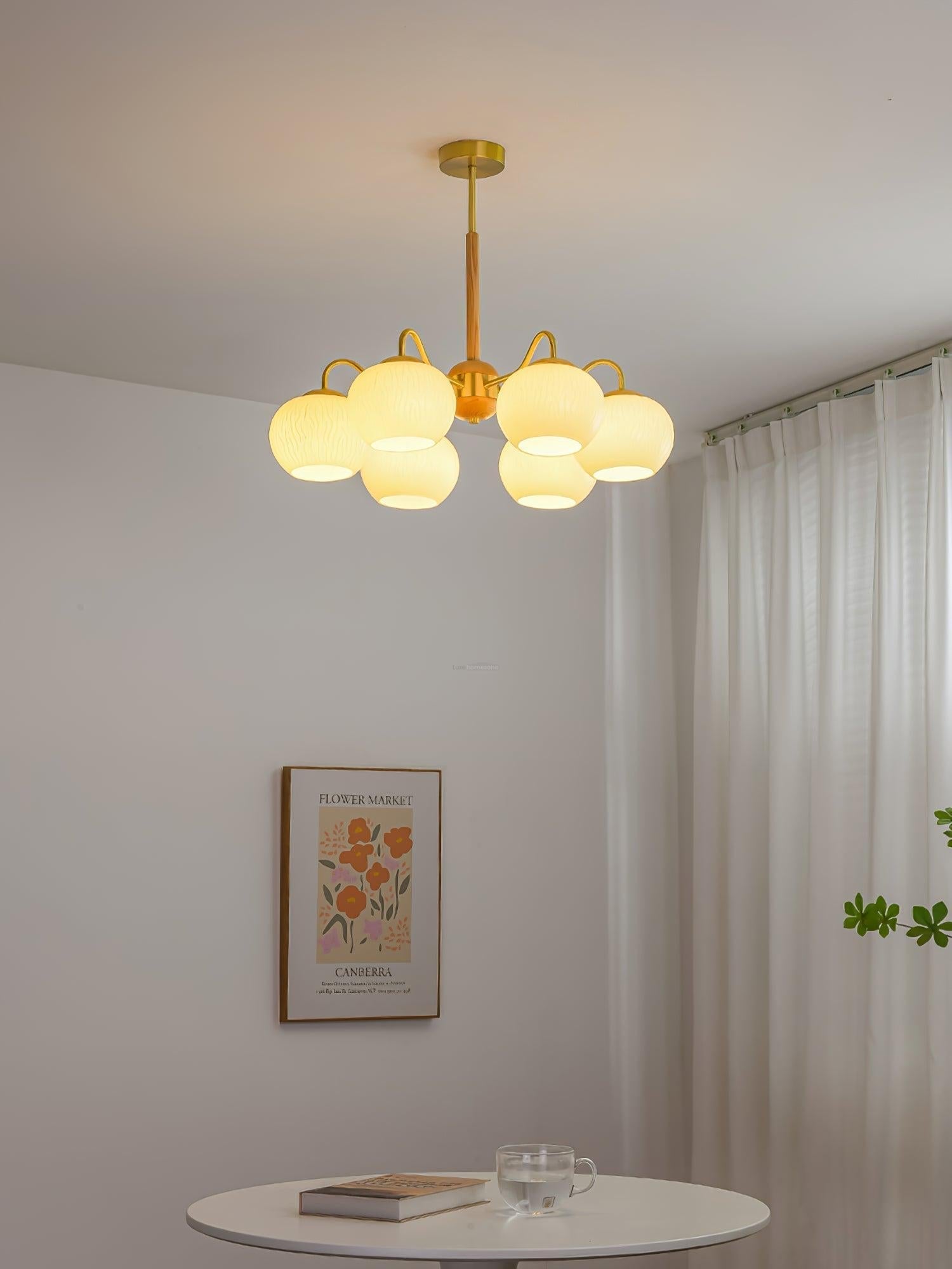 Hans Bergstrom Chandelier ∅ 22.8″ - Bend-1-Luxehomezone