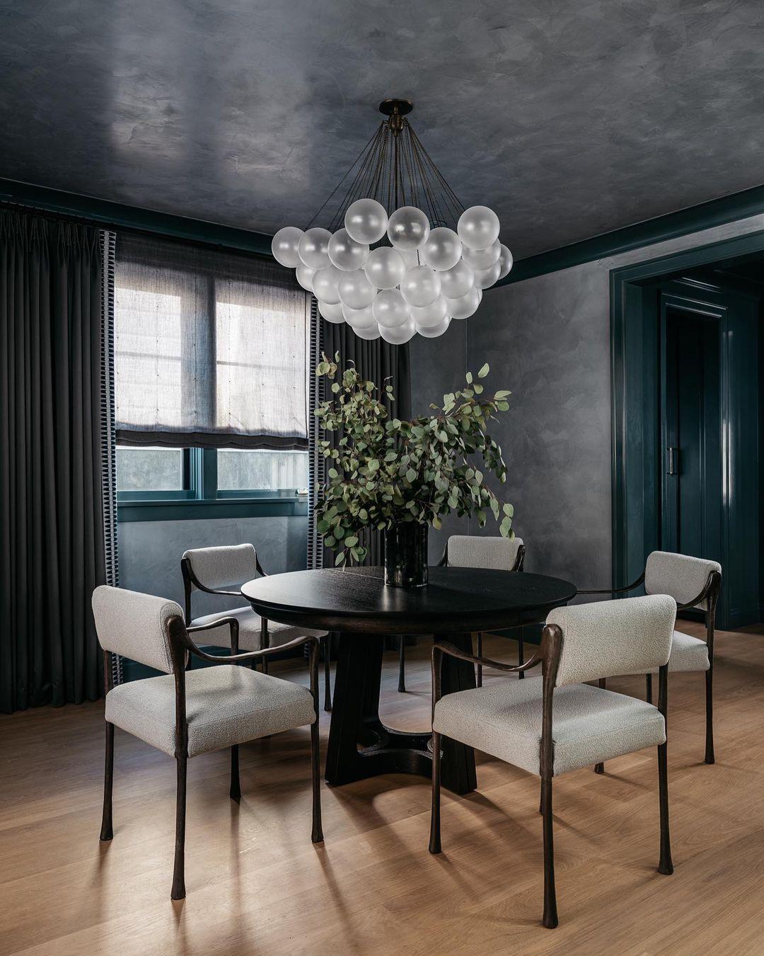 Glass Bubble Chandelier - Bend, chandeliers-1-Luxehomezone