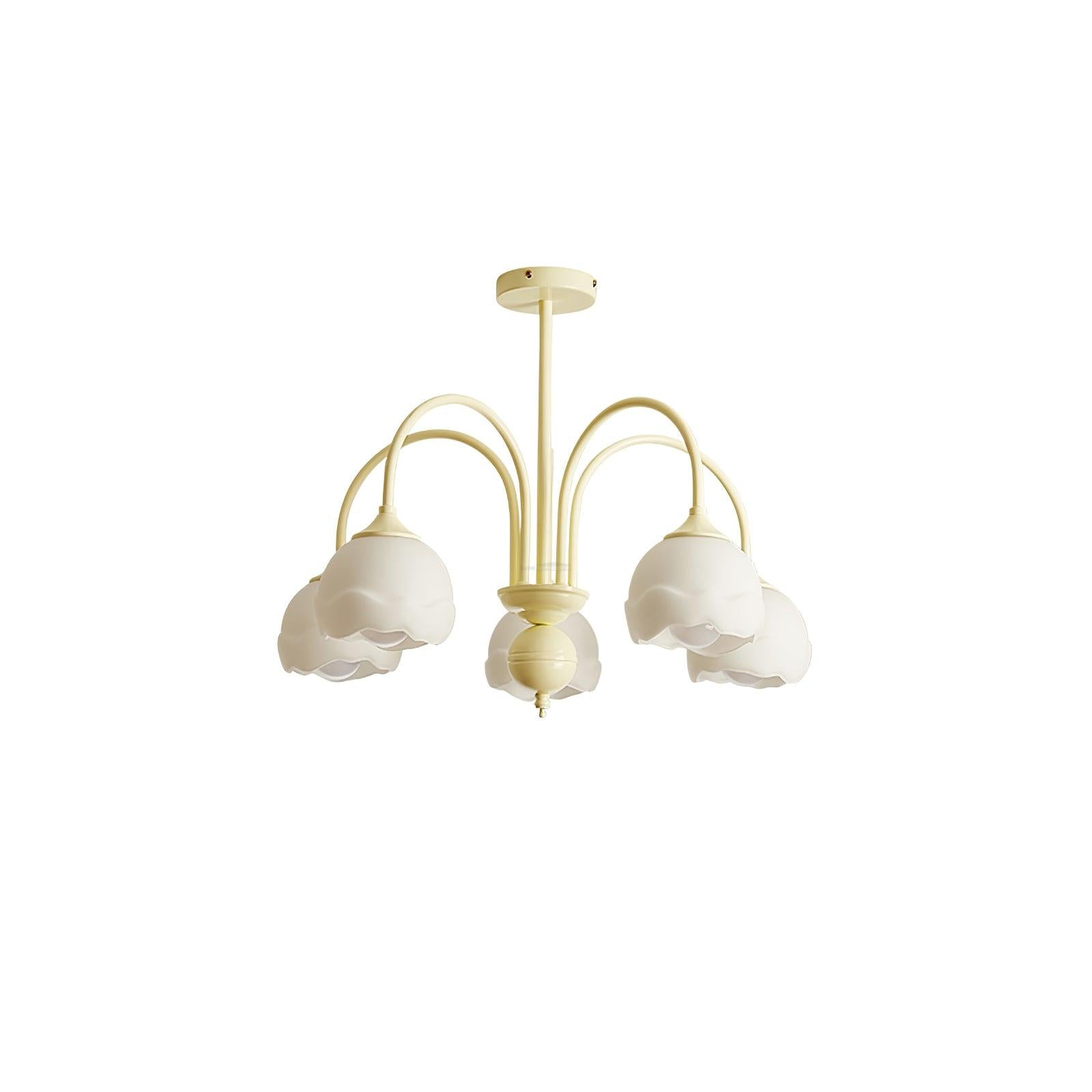 Creamy Chandelier with 5/6/8 heads - Zahara-1-Luxehomezone