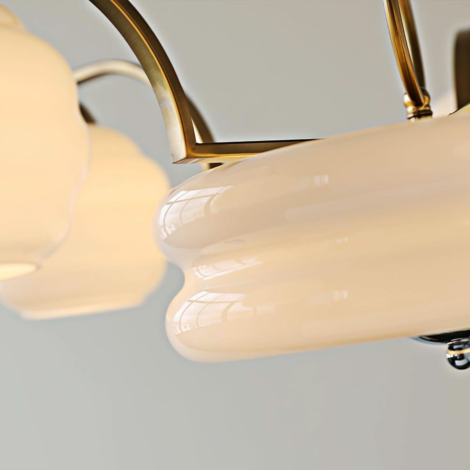 Art Deco Vintage Chandelier with 3+1 heads/5+1 heads - Luxehomezone