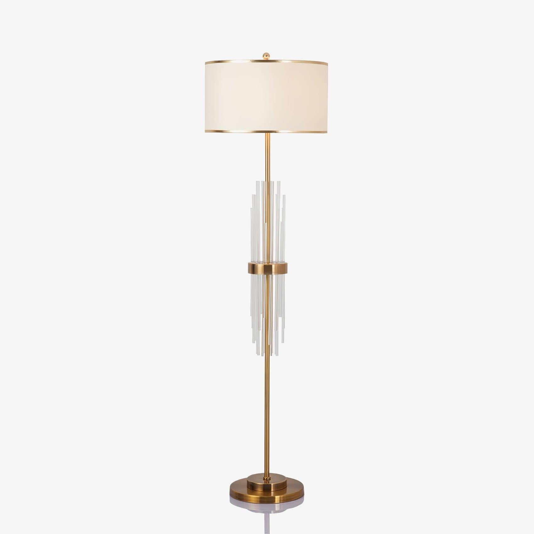 Alston Floor Lamp  ∅ 13.8″ - Geometry-1-Luxehomezone