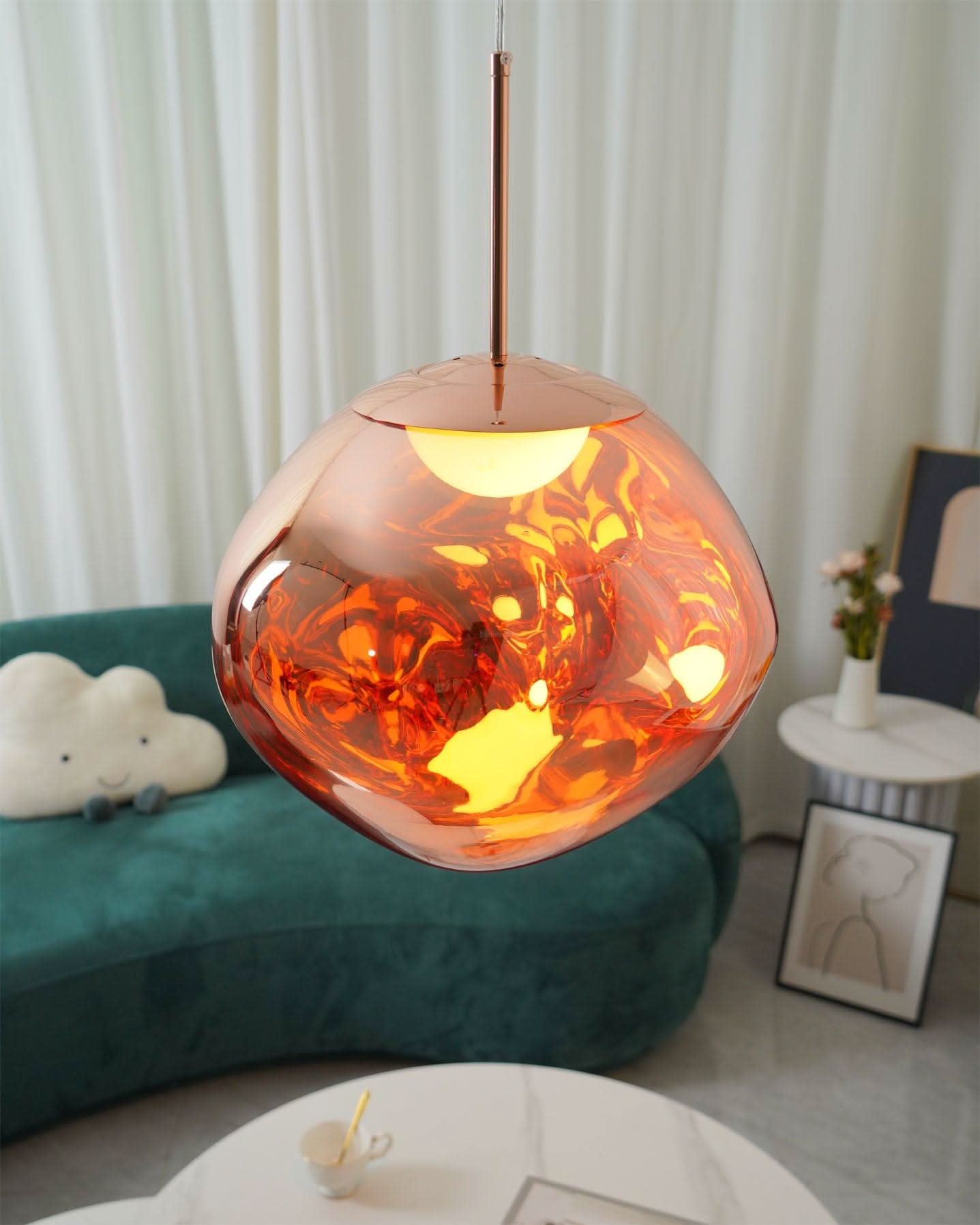 Lava Round Pendant - Luxehomezone
