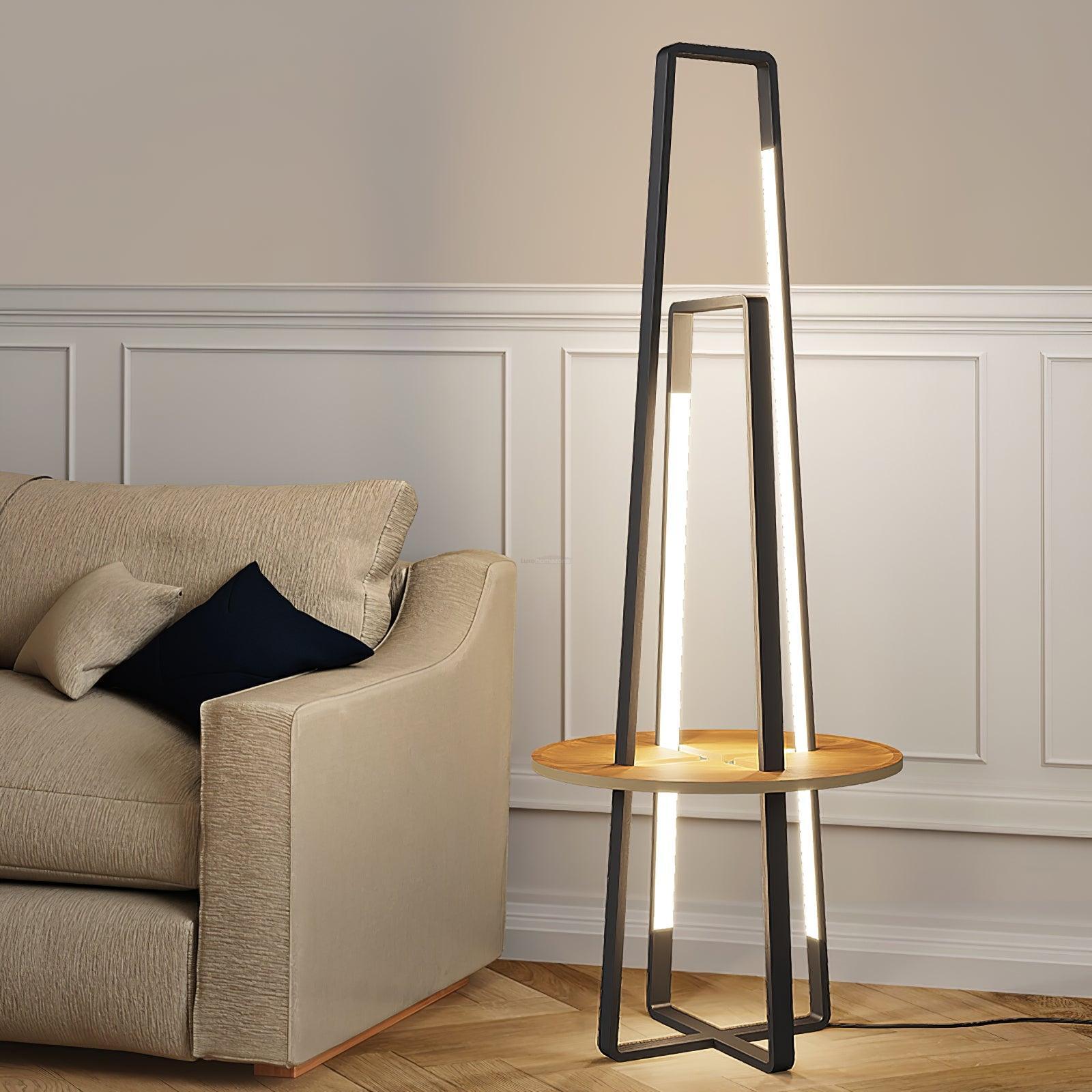 Vase Floor Lamp ∅ 23.6″ - Pillar-1-Luxehomezone