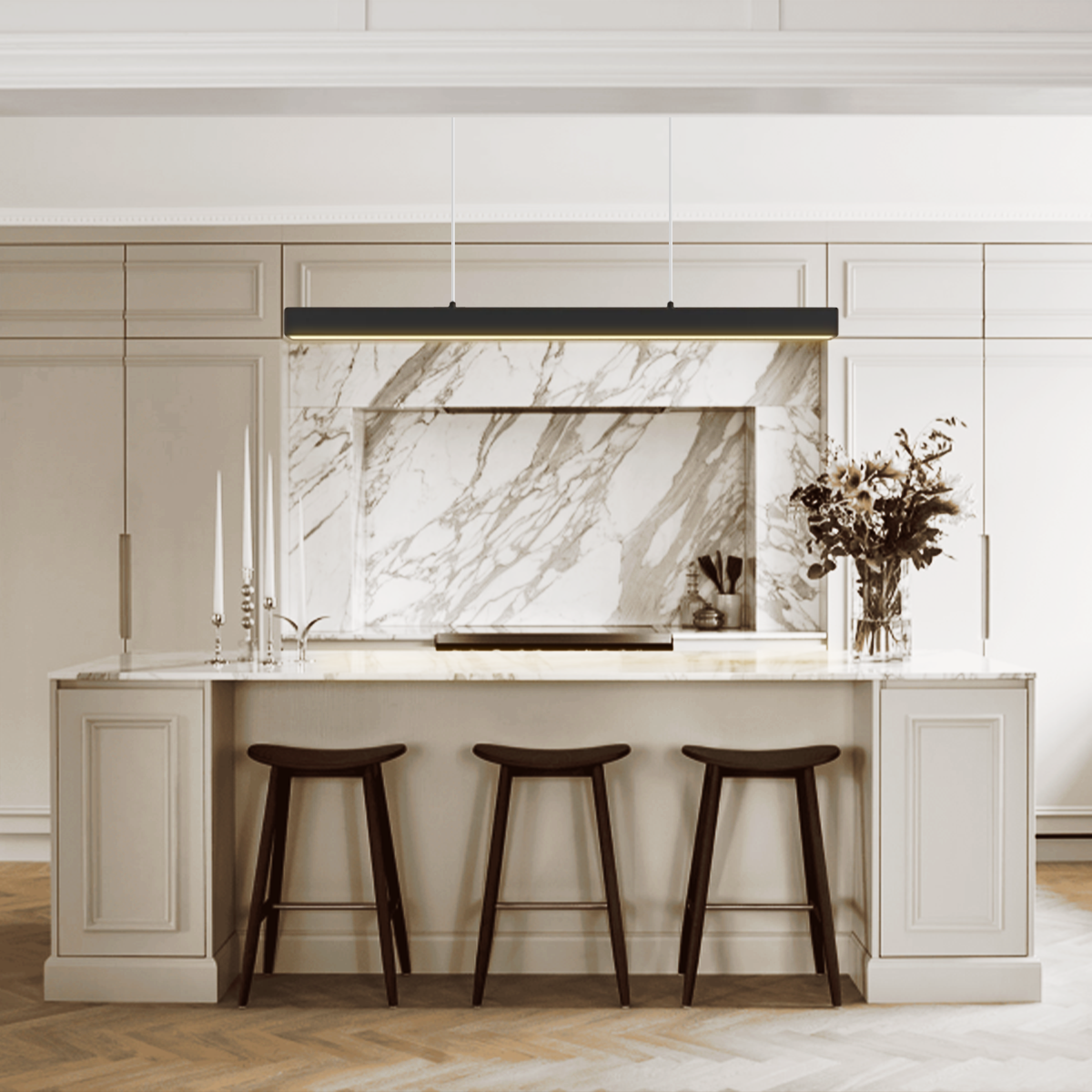 Dimmable LED  Linear Pendant Light - Bar-1-Luxehomezone