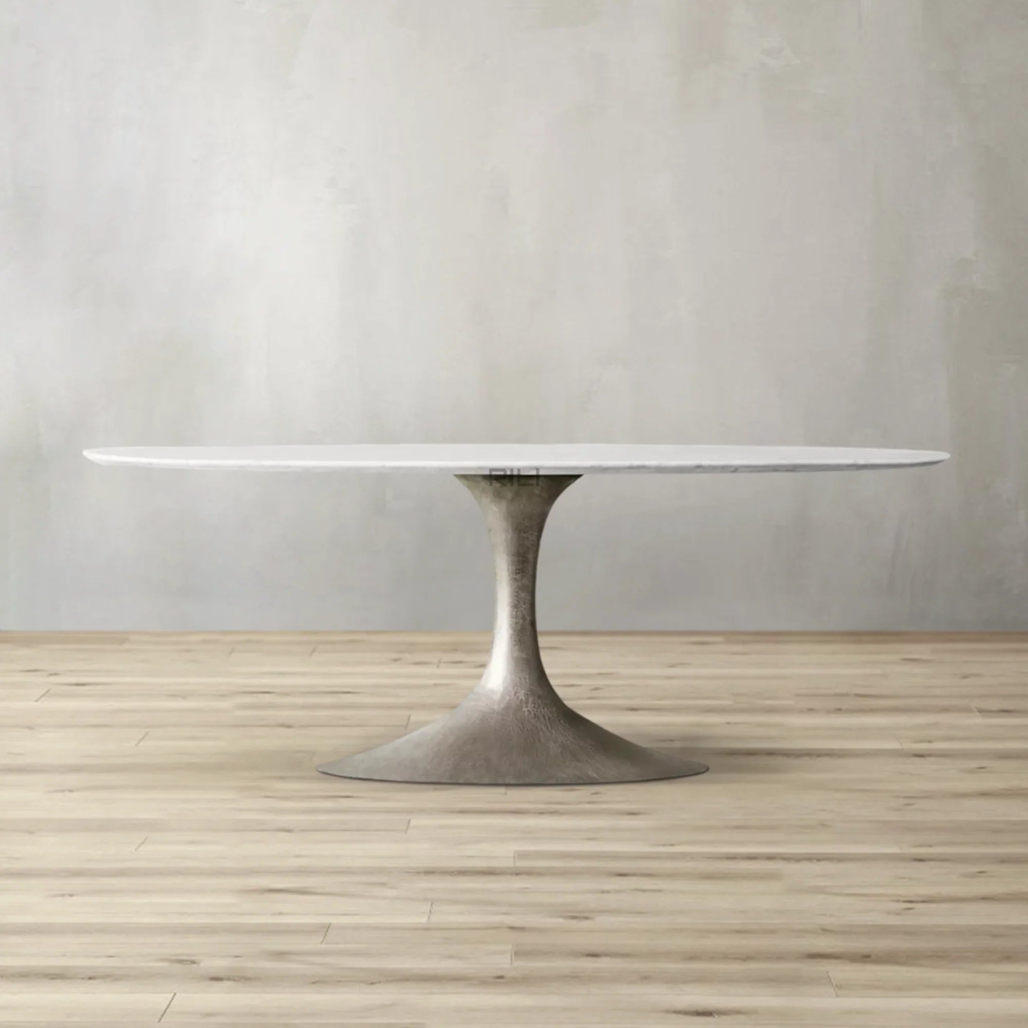 Aero Stone Oval Dining Table