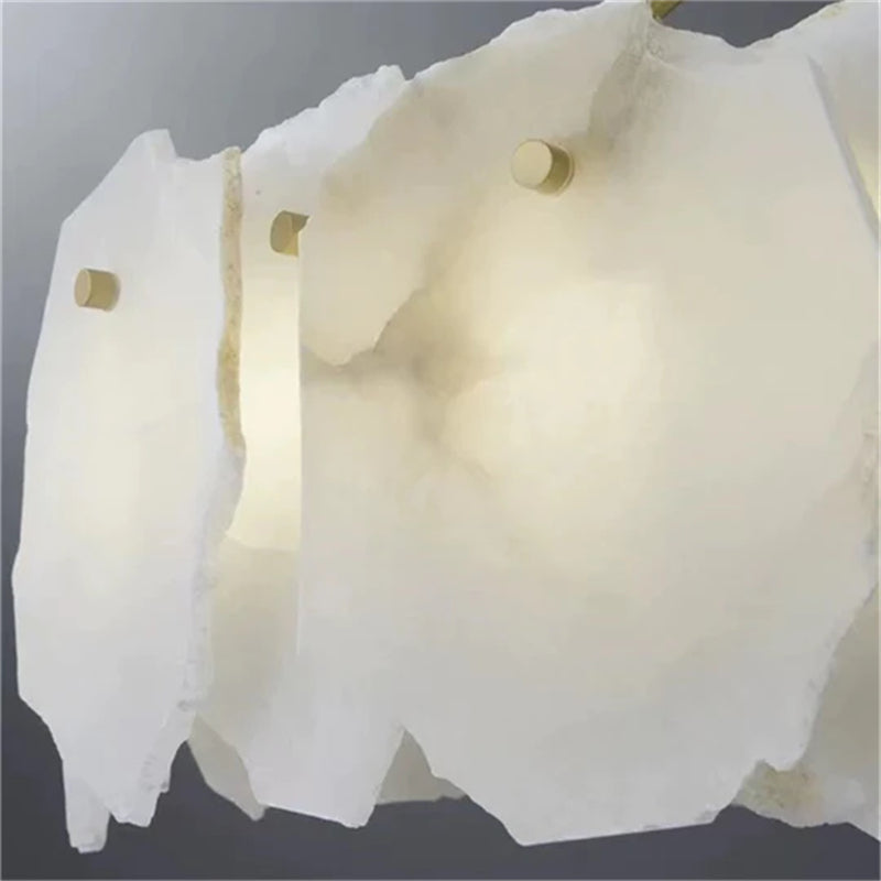 Talan Alabaster Round Chandelier