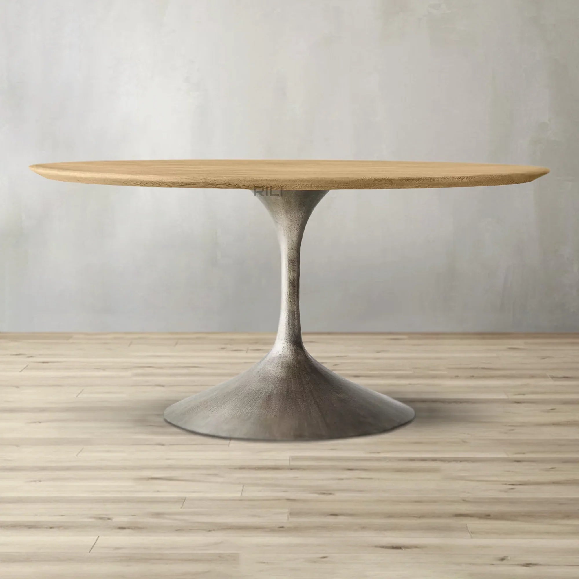 Aero Wood Round Dining Table