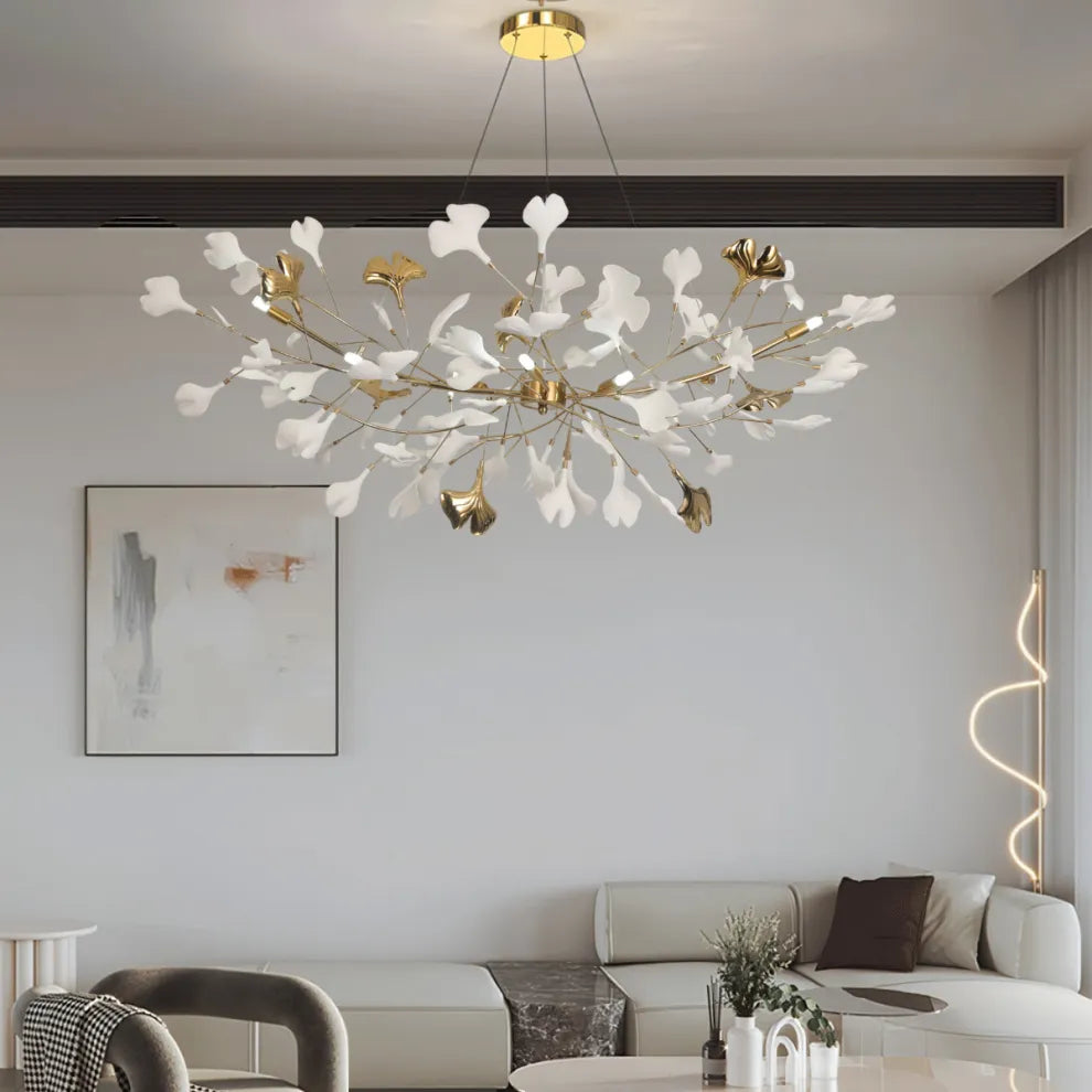 Ginkgo Chandelier Style B