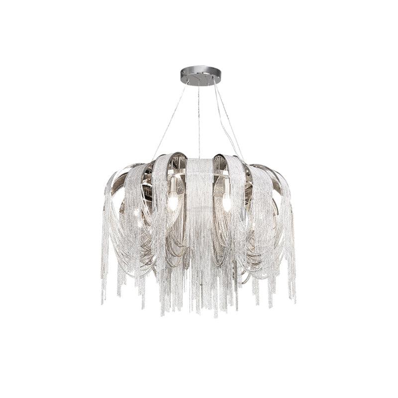 Length Chains Chandelier ∅ 23.6″ - Tassel-1-Luxehomezone
