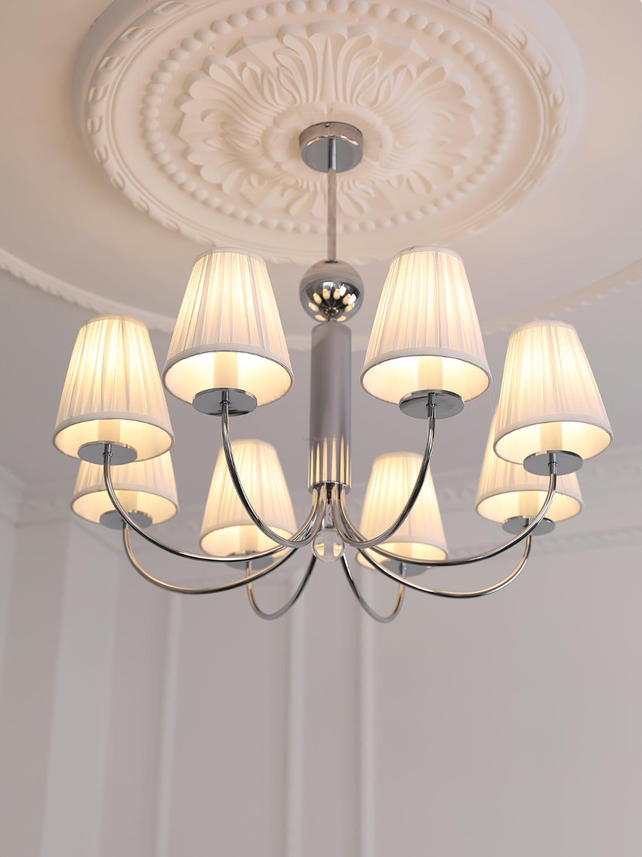 Simplicity Chrome Chandelier Φ 19.7″ - Variety-1-Luxehomezone