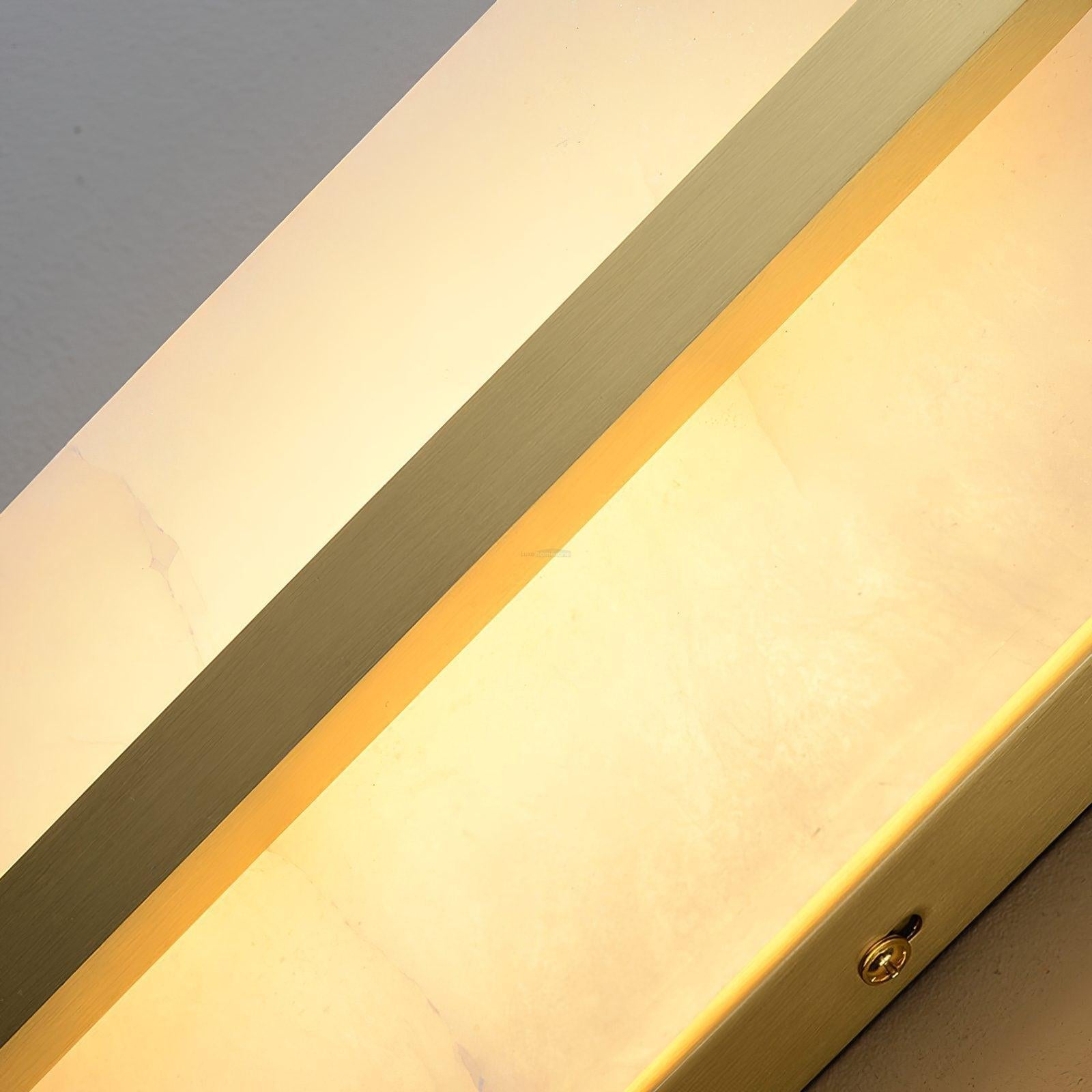 Stone Alabaster LED Wall Sconce - Alabaster, Alabaster Wall Lamp-1-Luxehomezone