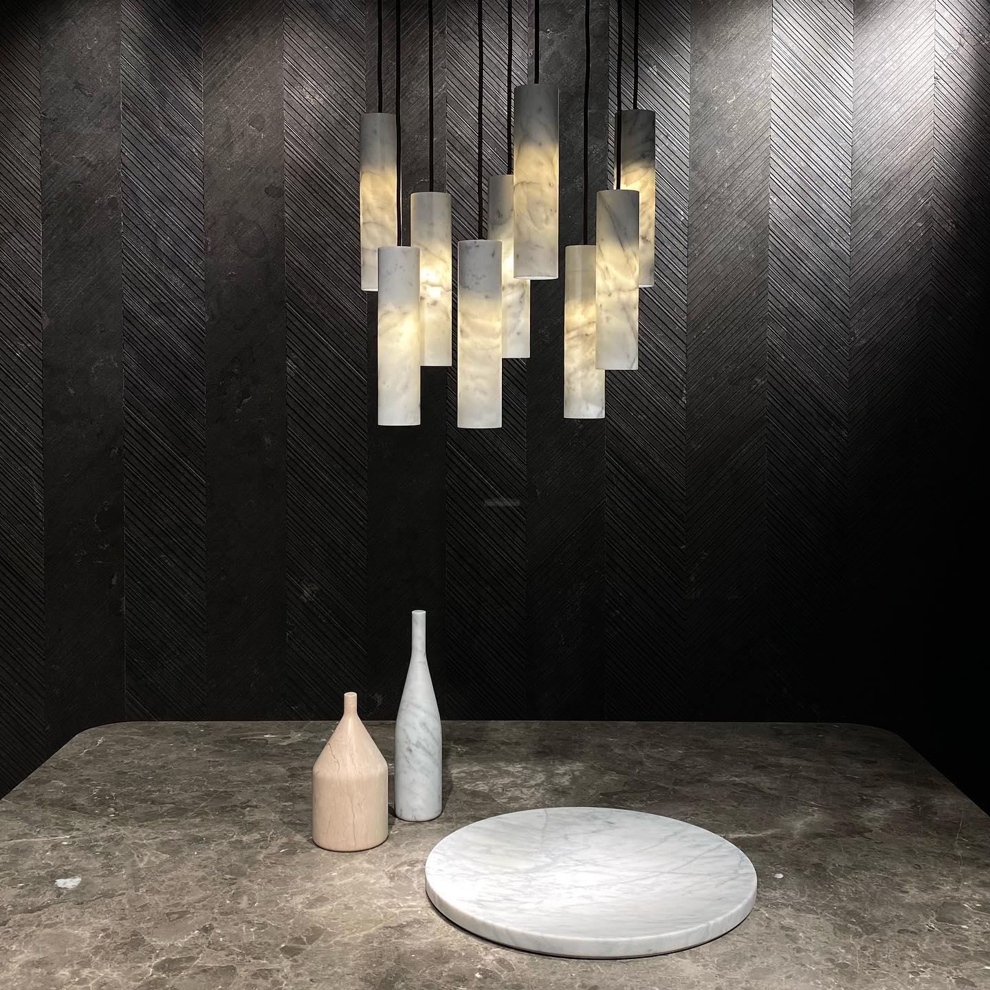 Silo Alabaster Pendant Light - Luxehomezone