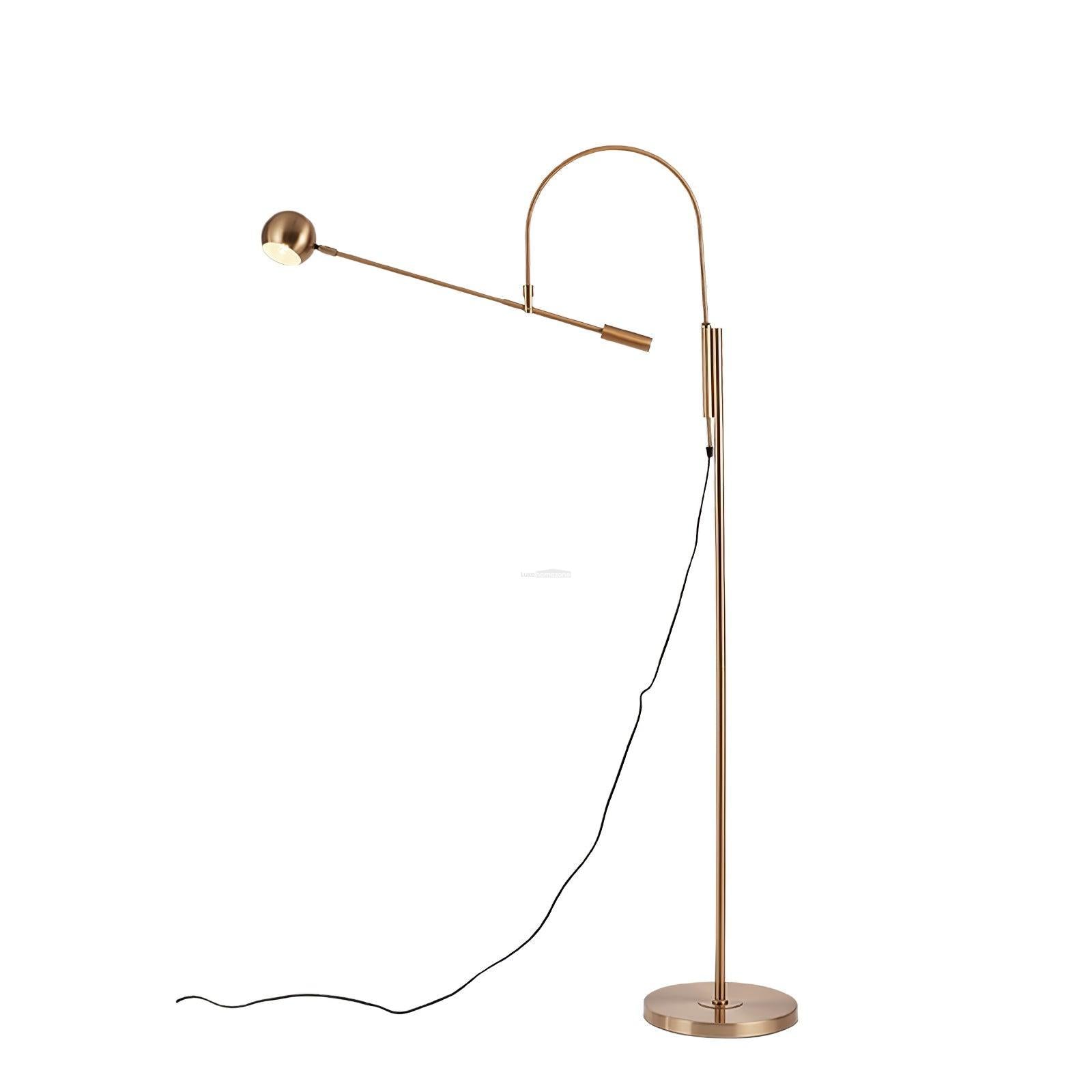 Scandinavian Floor Lamp W 33.5″ - -1-Luxehomezone