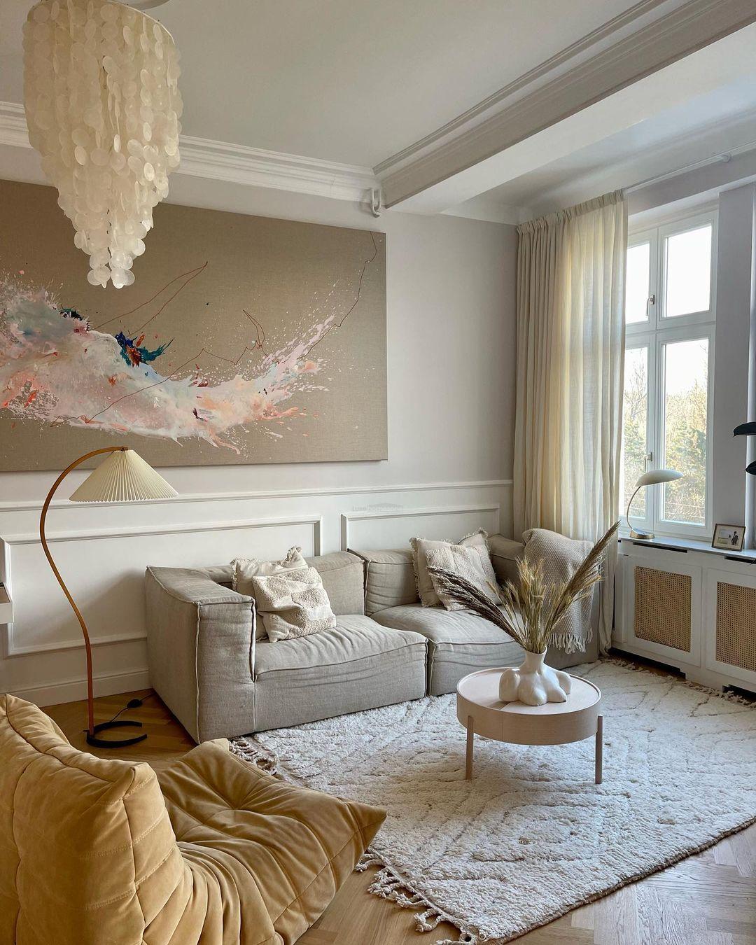Caprany Floor Lamp - Drapery-1-Luxehomezone