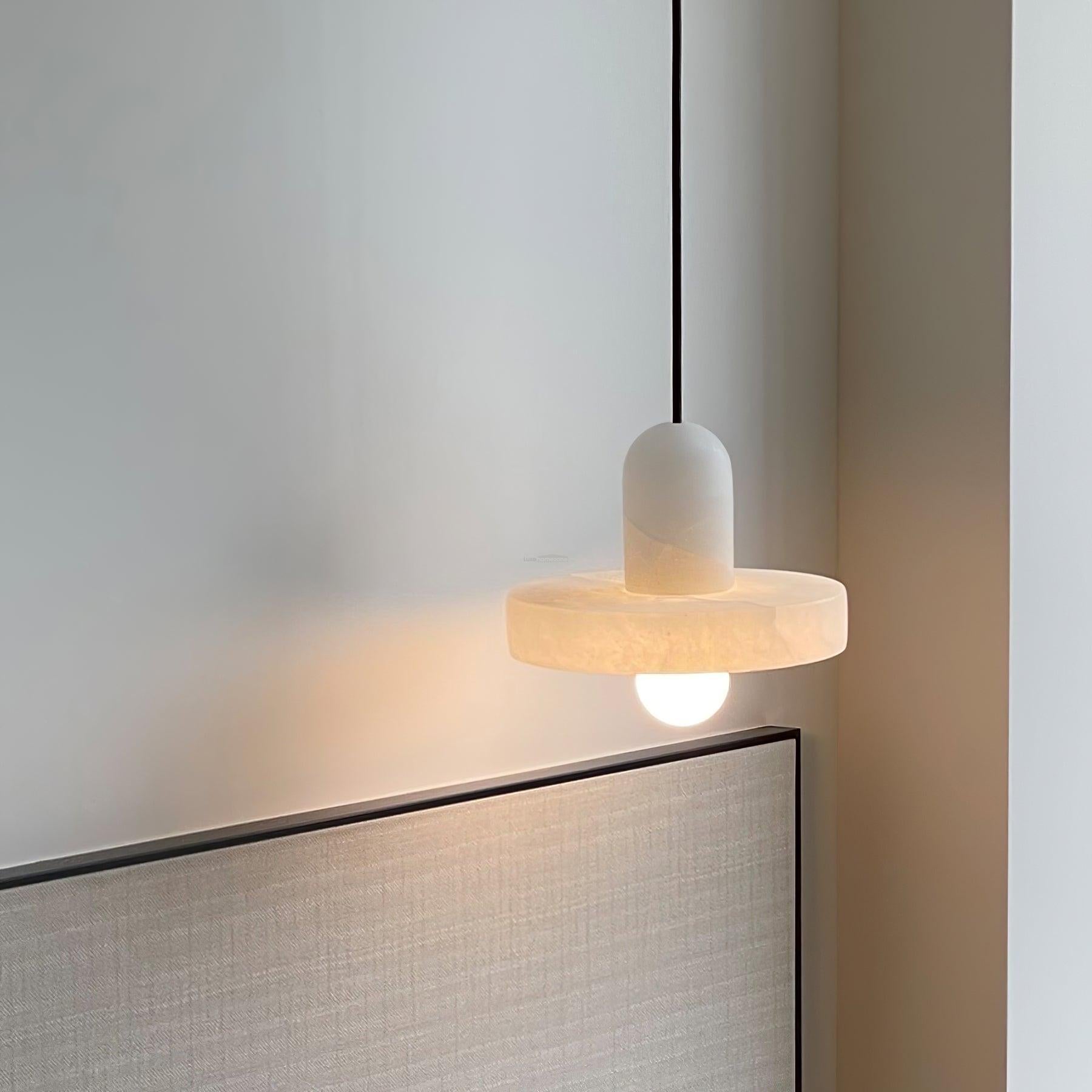 Carrara Pendant Alabaster - Alabaster, Alabaster Pendant-1-Luxehomezone
