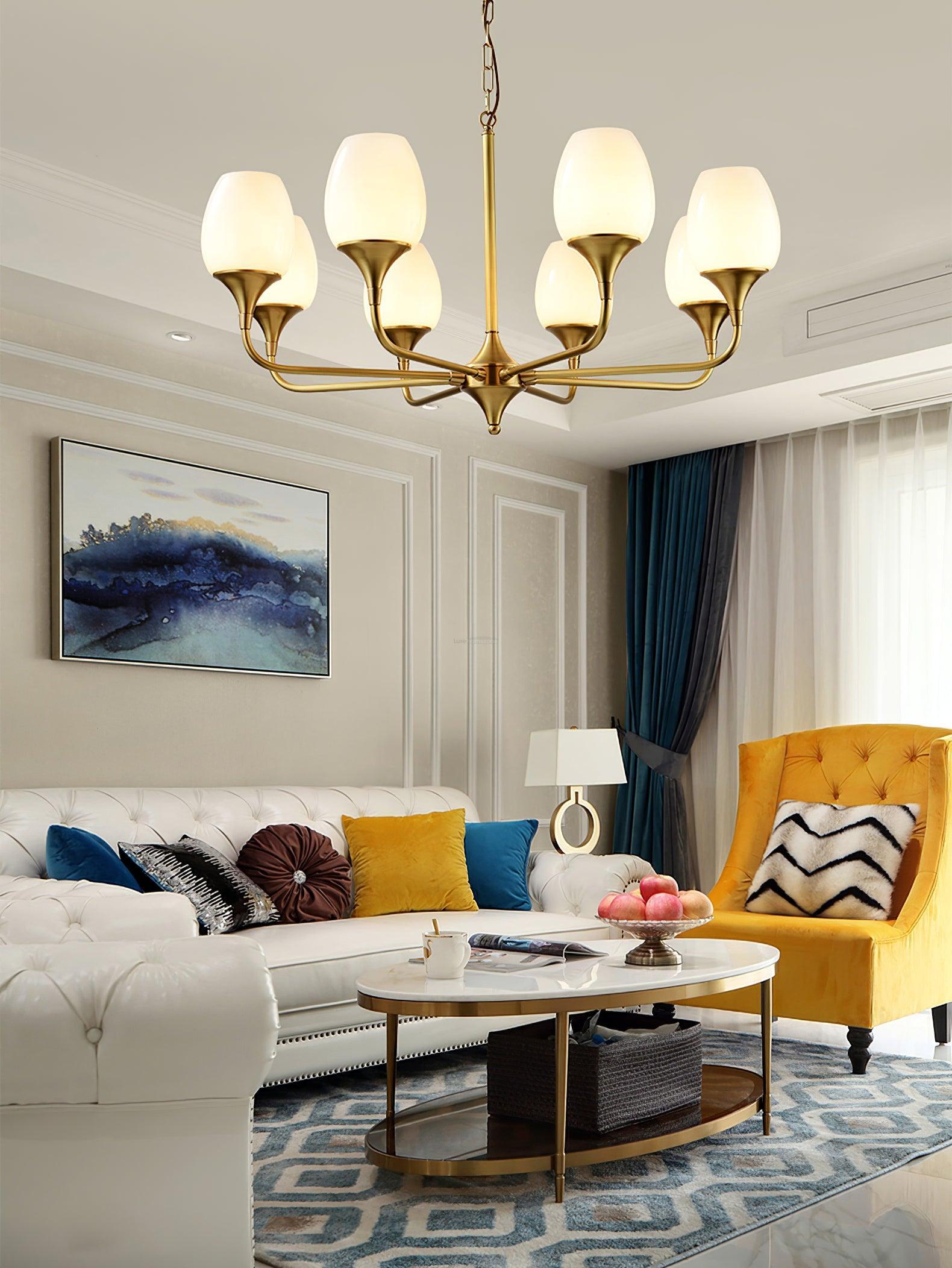 Charlie Chandelier ∅ 29.9″ - Bend-1-Luxehomezone