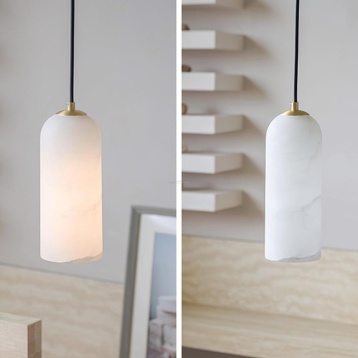 Monty Alabaster Pendant Light - Luxehomezone