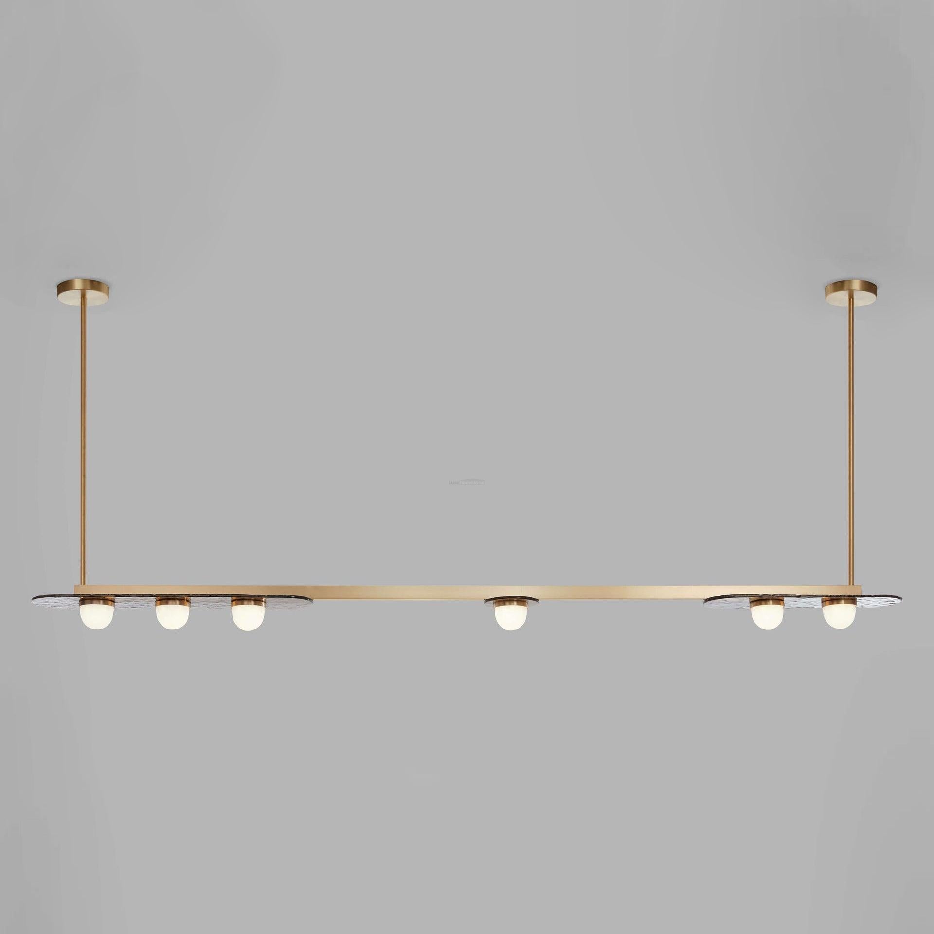 Modulo Horizontal Linear Chandelier - Luxehomezone
