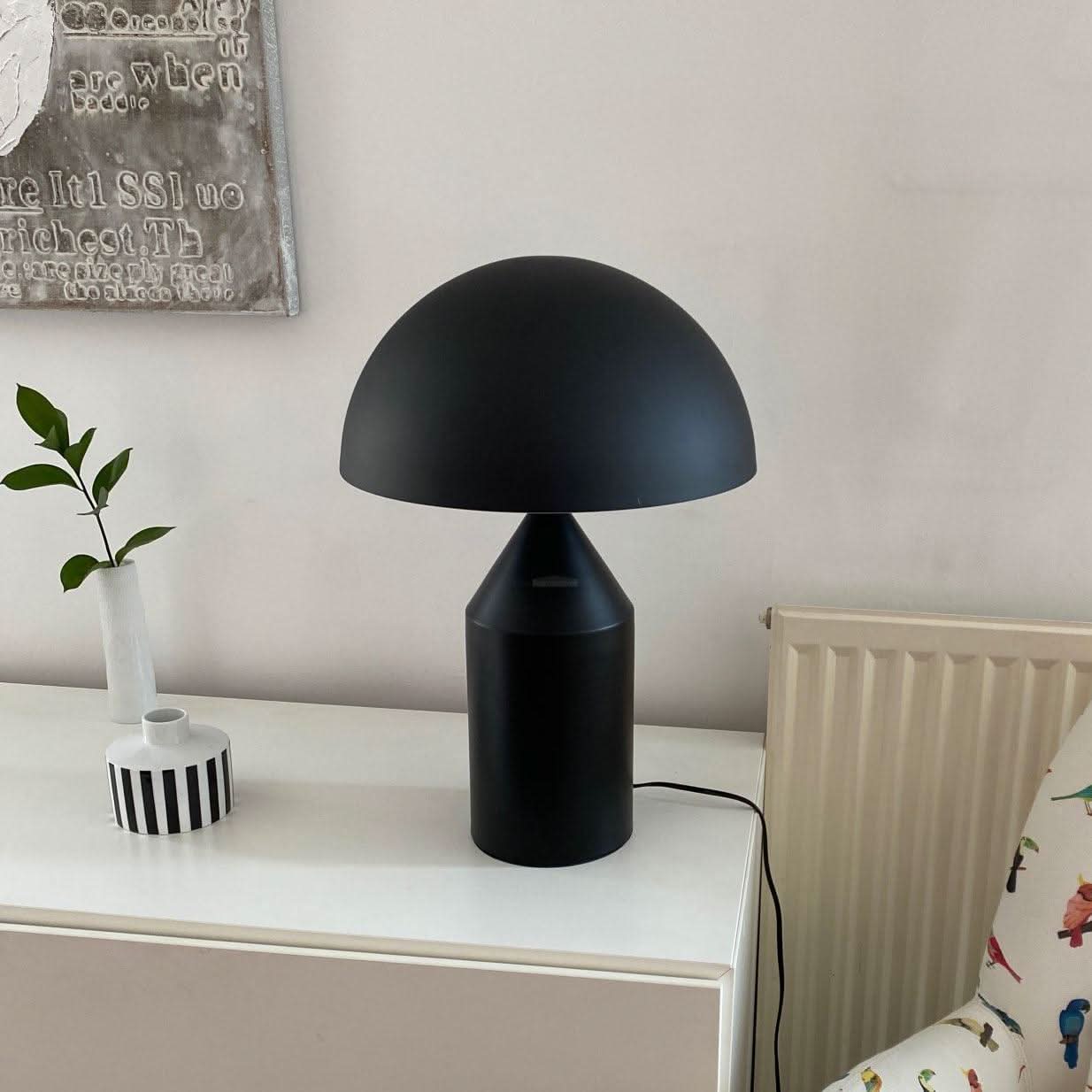 Atollo Metal Table Lamp ∅ 9.8″ - Luxehomezone
