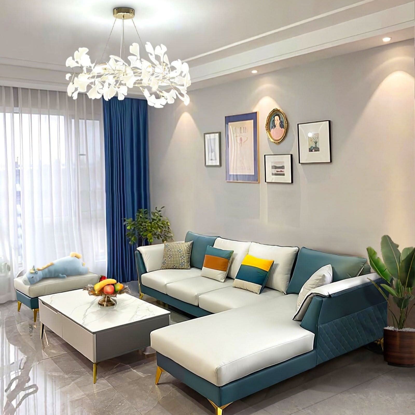 Gingko Chandelier Style O - Luxehomezone
