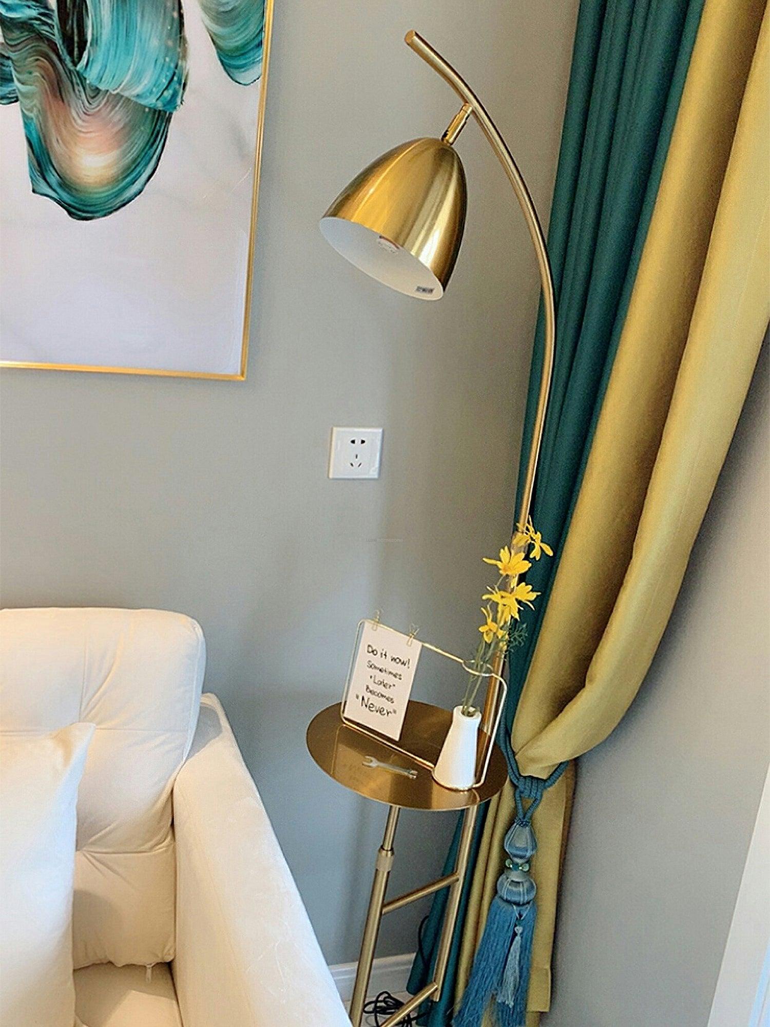 Rani Floor Lamp W 13.8″ - Bent-1-Luxehomezone