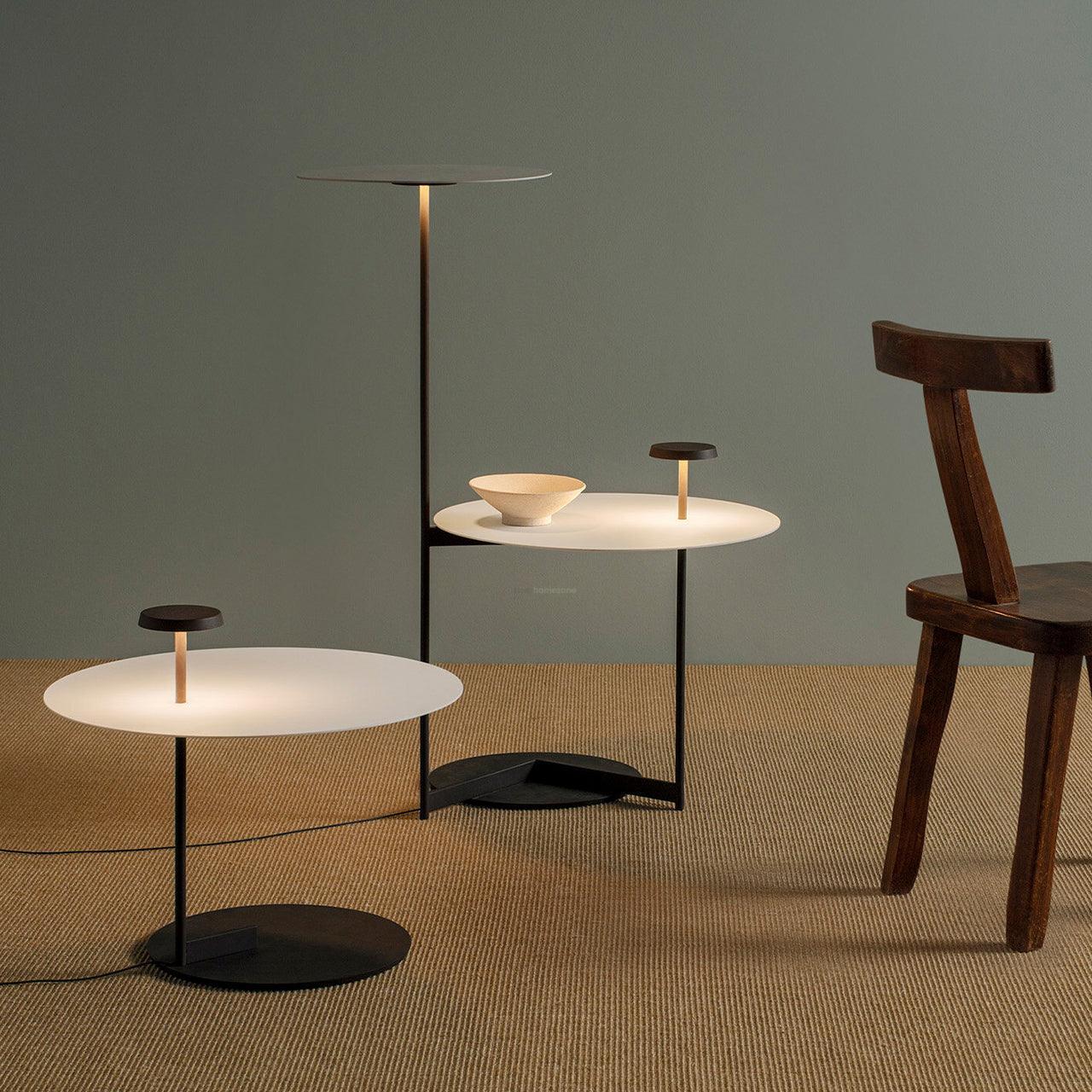 Flat Floor Lamp  ∅ 29.9″ - Luxehomezone