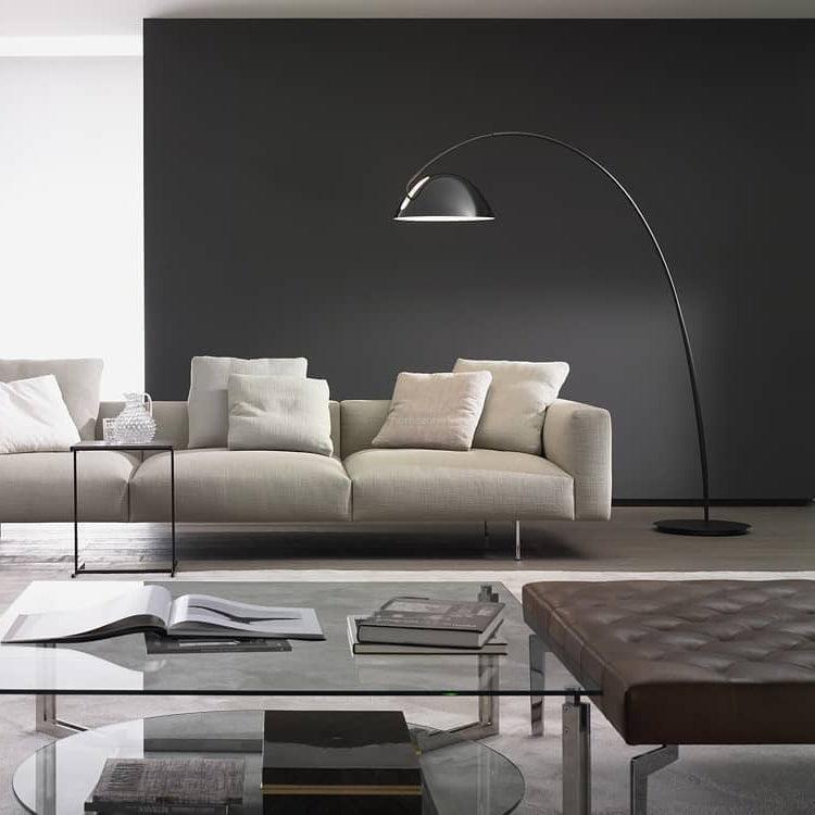 Pluma Floor Lamp ∅ 57.5″ - Bent-1-Luxehomezone