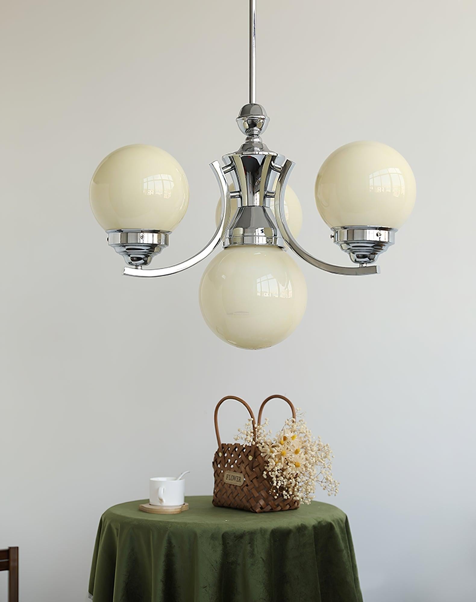Dewdrop Globe Chandelier ∅ 21.7″ - Bend-1-Luxehomezone