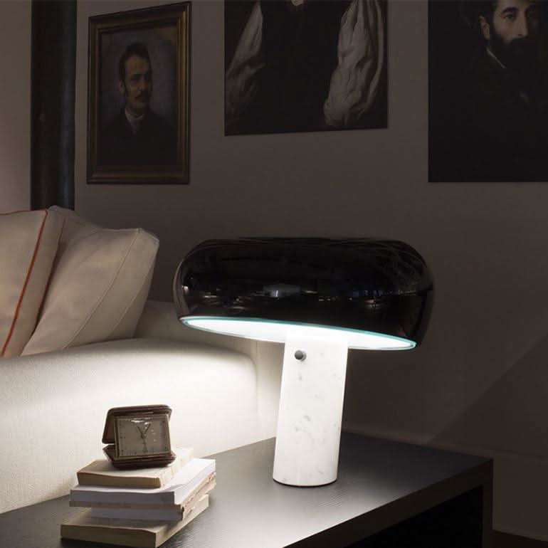 Art Marble Table Lamp ∅ 11''~15.8'' - Luxehomezone
