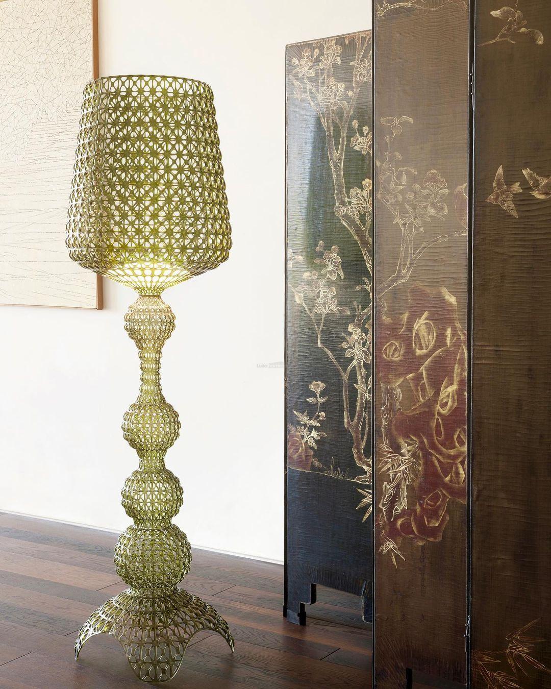 Kabuki Floor Lamp ∅ 19.7″ - Echelon-1-Luxehomezone