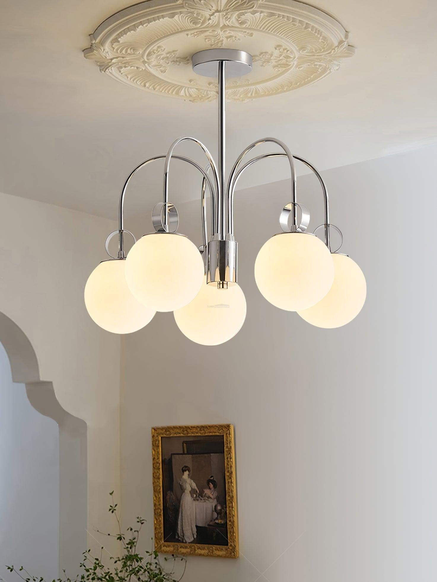 Carisa Collection Chandelier ∅ 18.5″ - Luxehomezone