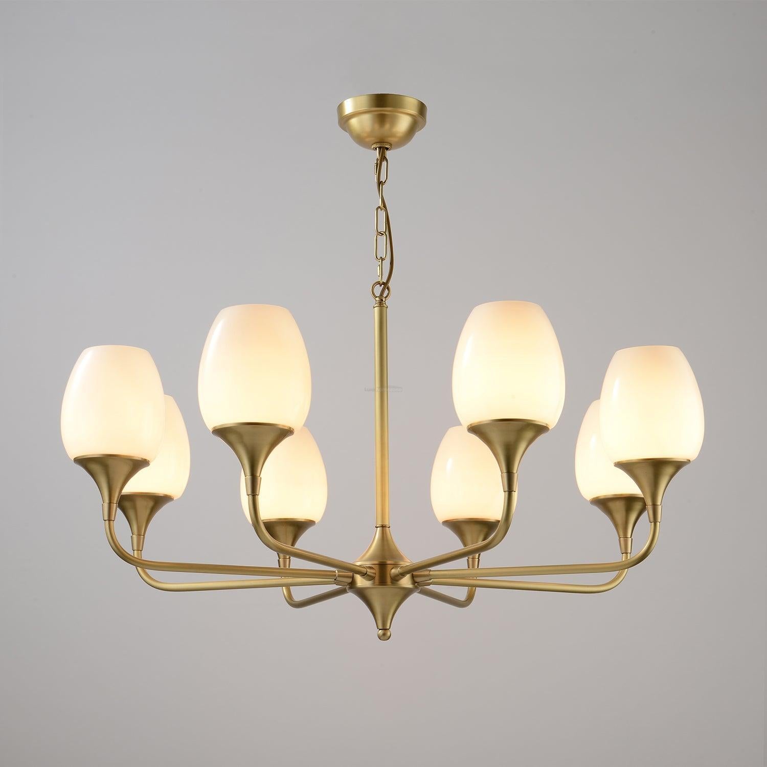 Charlie Chandelier ∅ 29.9″ - Bend-1-Luxehomezone